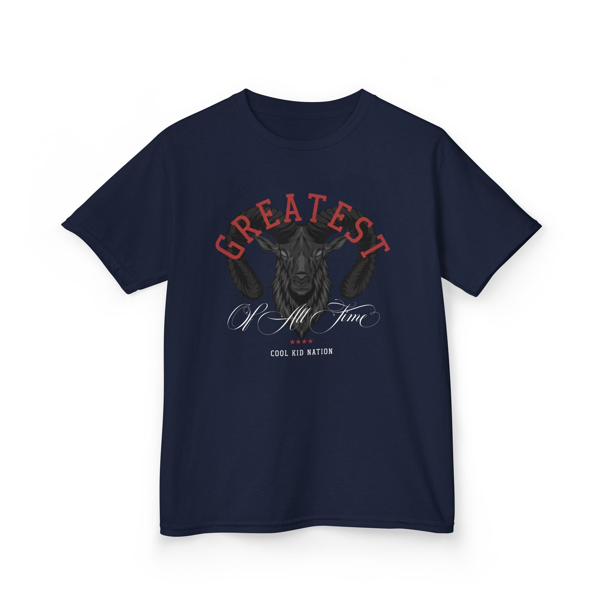 Kids 'Greatest of All Time' Heavy Cotton Tee - Cool Kid Nation