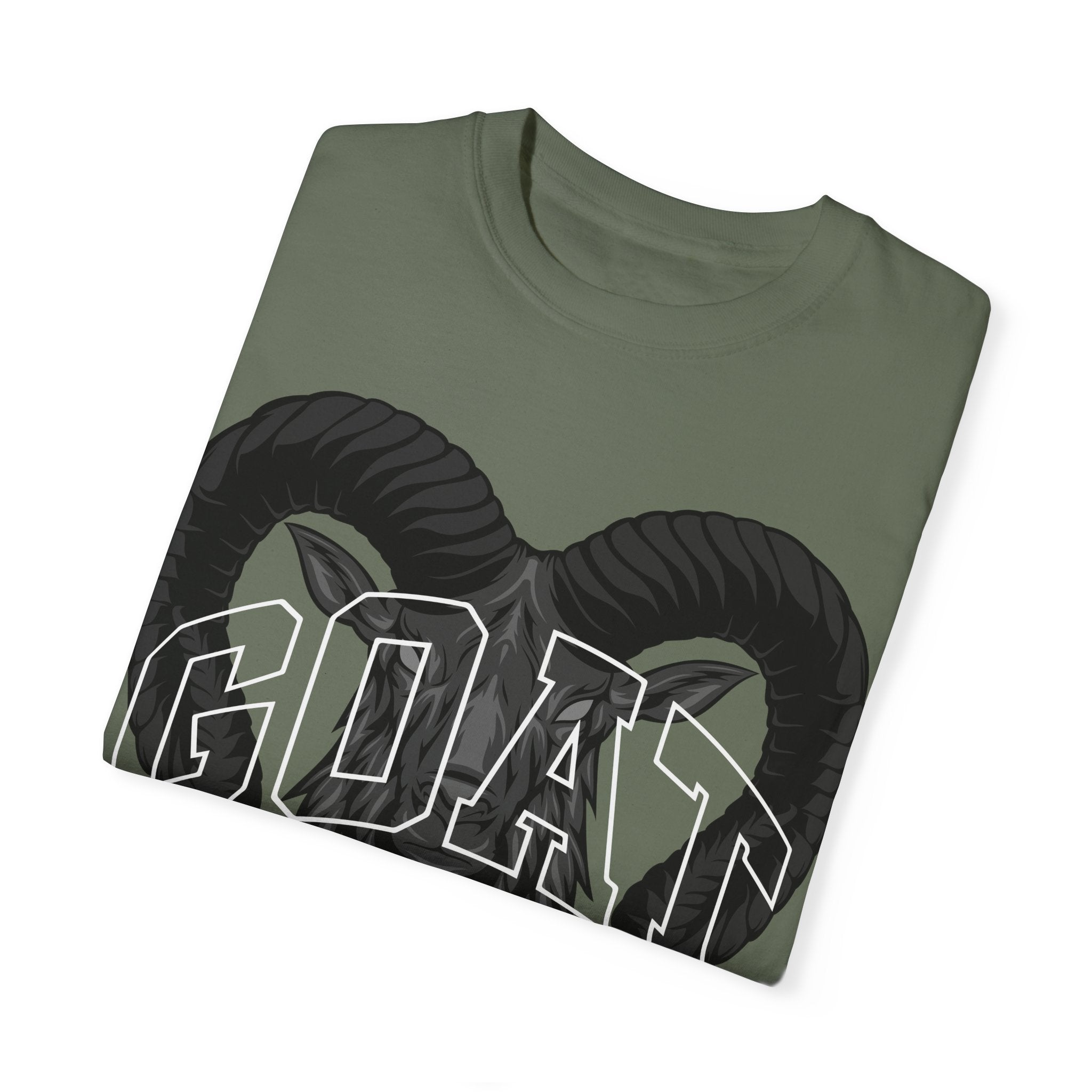 Unisex Garment-Dyed T-Shirt - GOAT Design, Greatest of All Time
