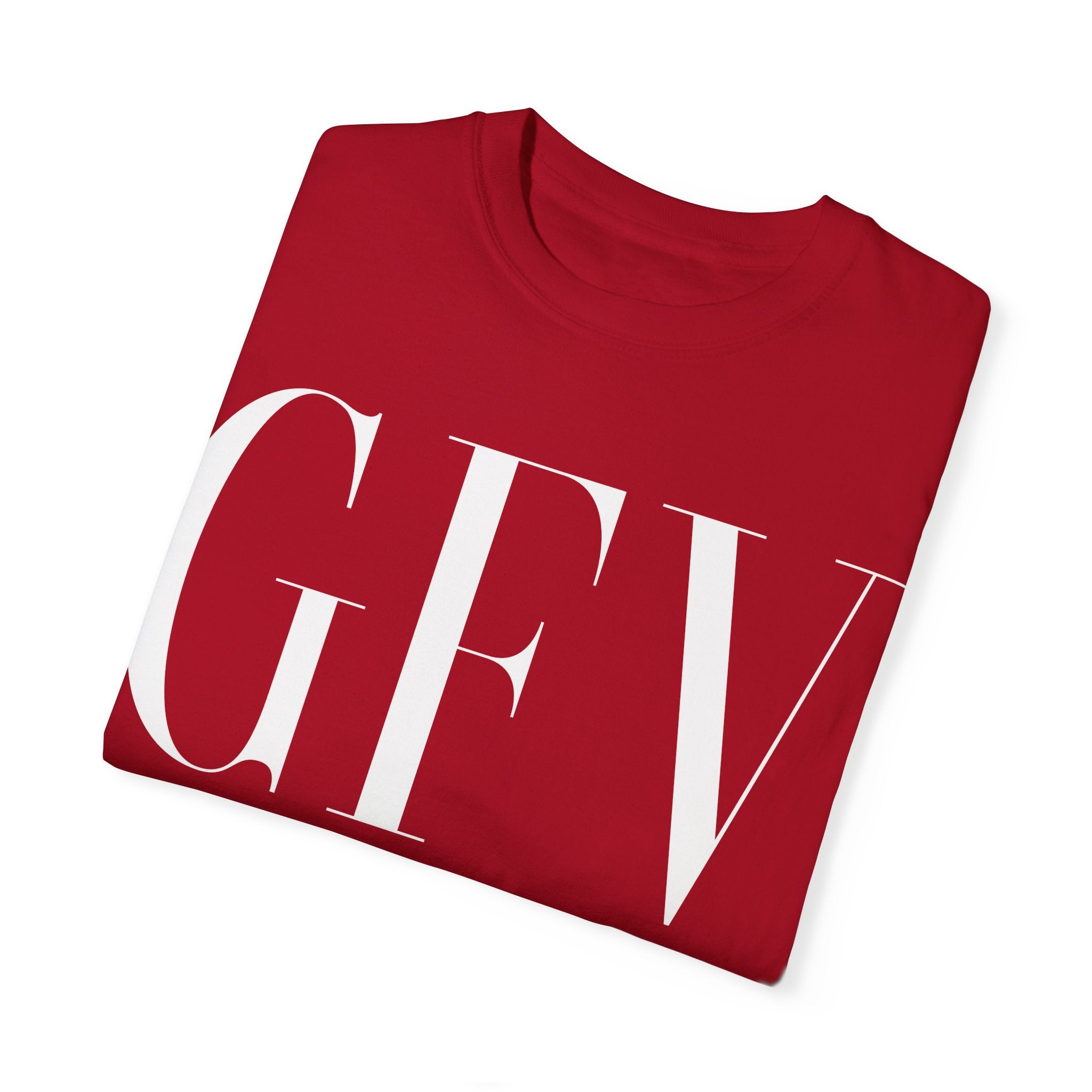 Motivational Unisex Garment-Dyed T-Shirt - Grind Focus Vision