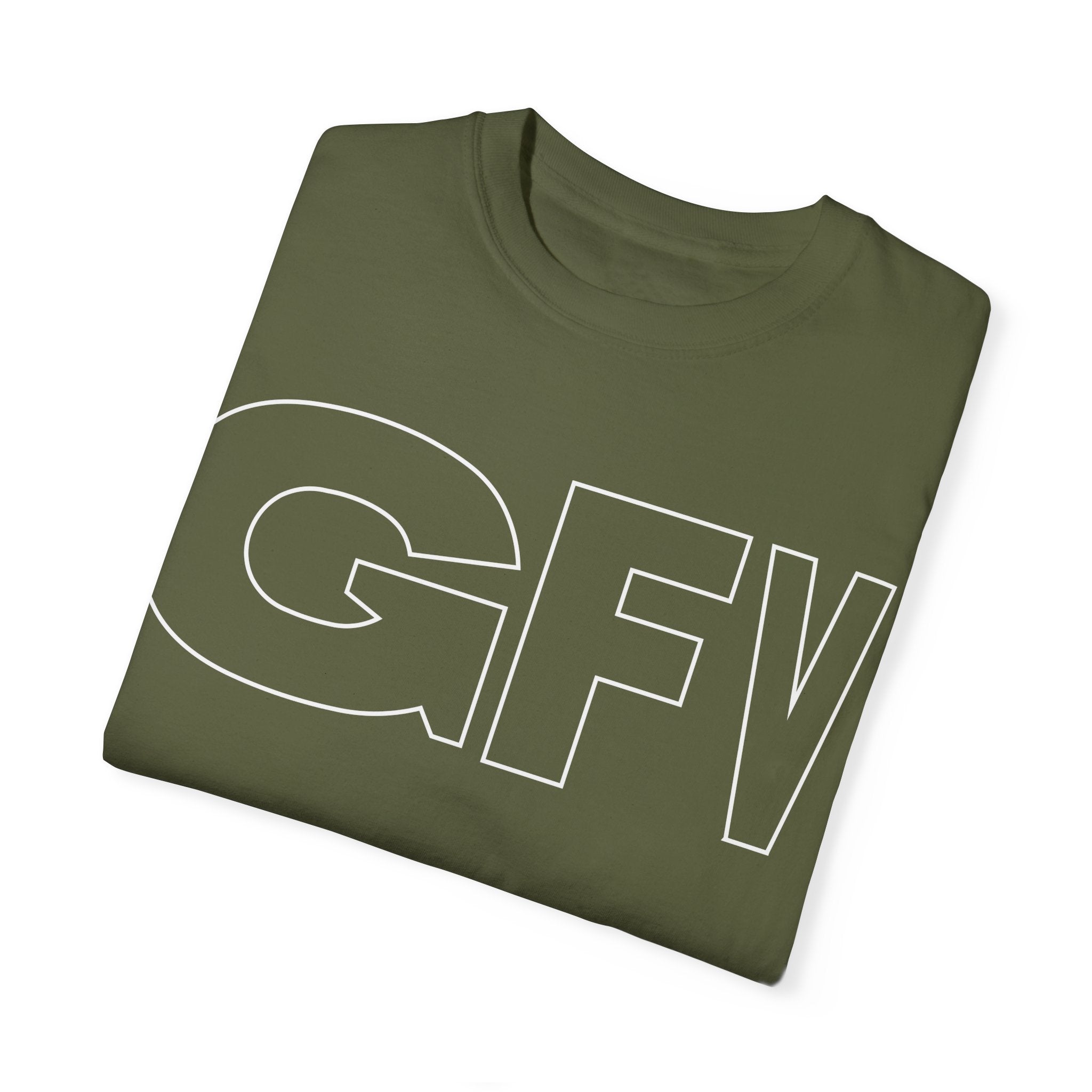 Grind Focus Vision Unisex Garment-Dyed T-Shirt - Motivational Graphic Tee