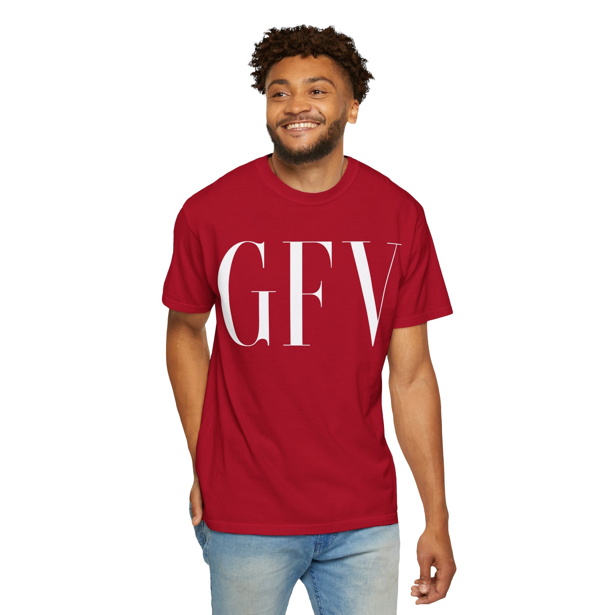 Motivational Unisex Garment-Dyed T-Shirt - Grind Focus Vision