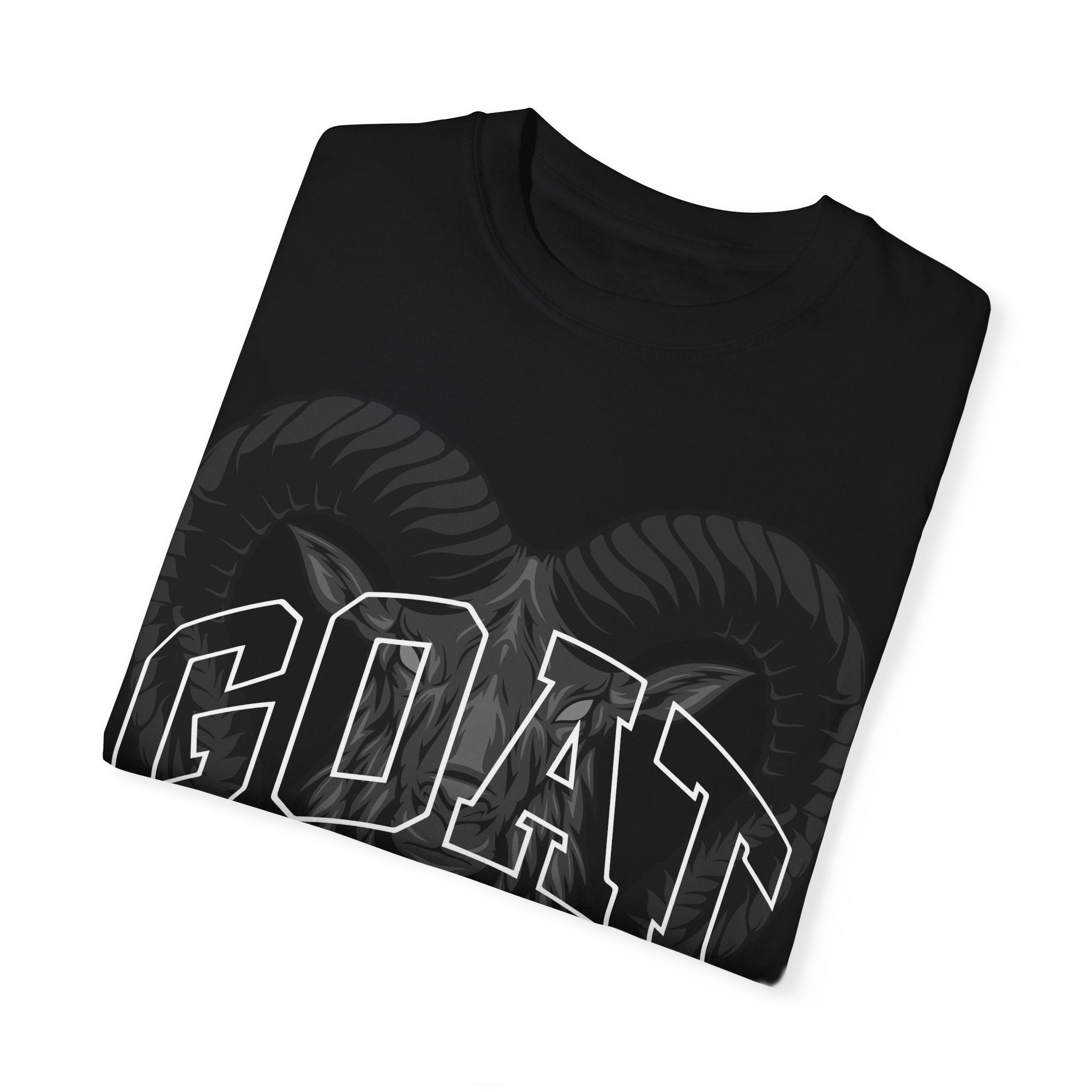 Unisex Garment-Dyed T-Shirt - GOAT Design, Greatest of All Time