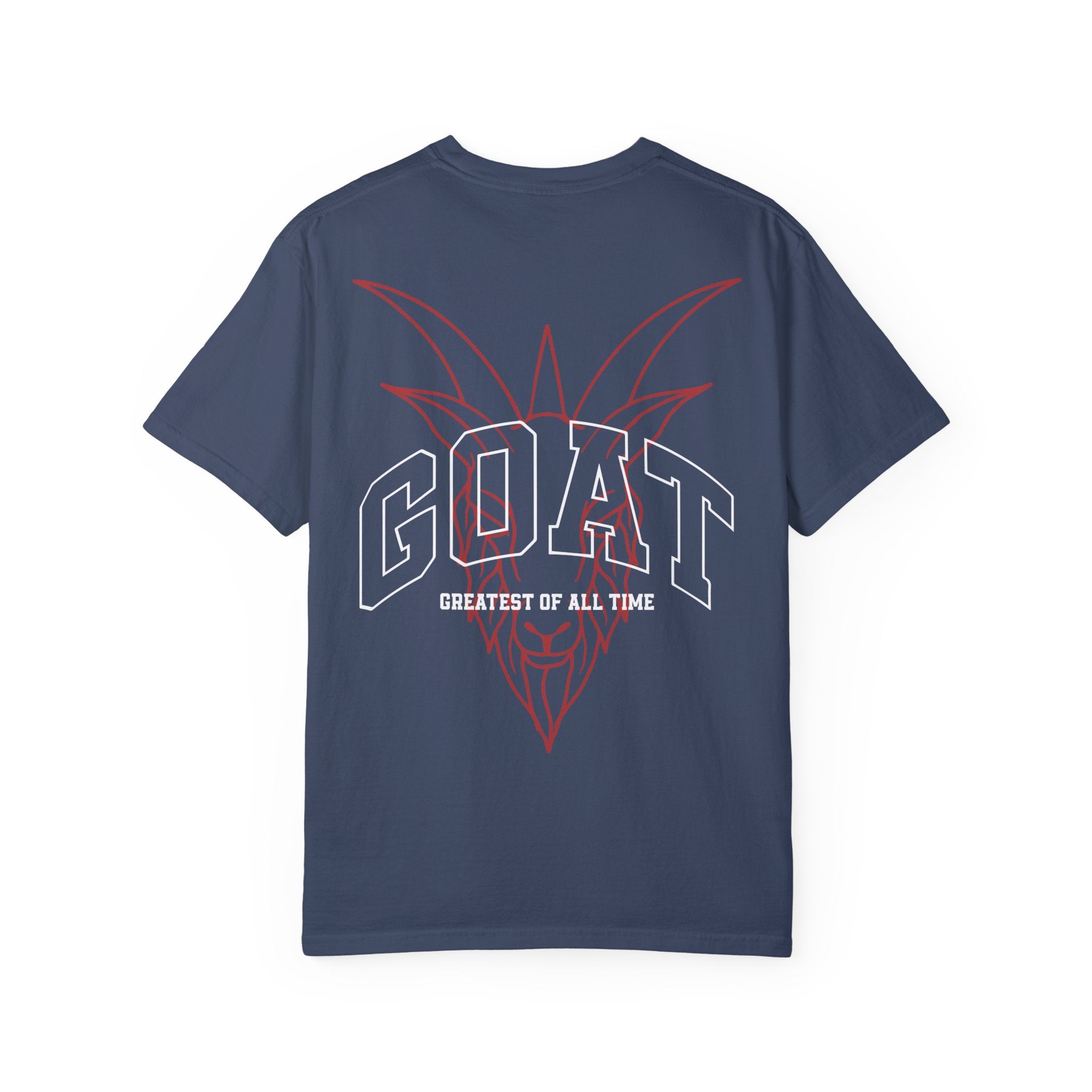 Unisex Garment-Dyed T-Shirt - GOAT (Greatest of All Time) Graphic Tee