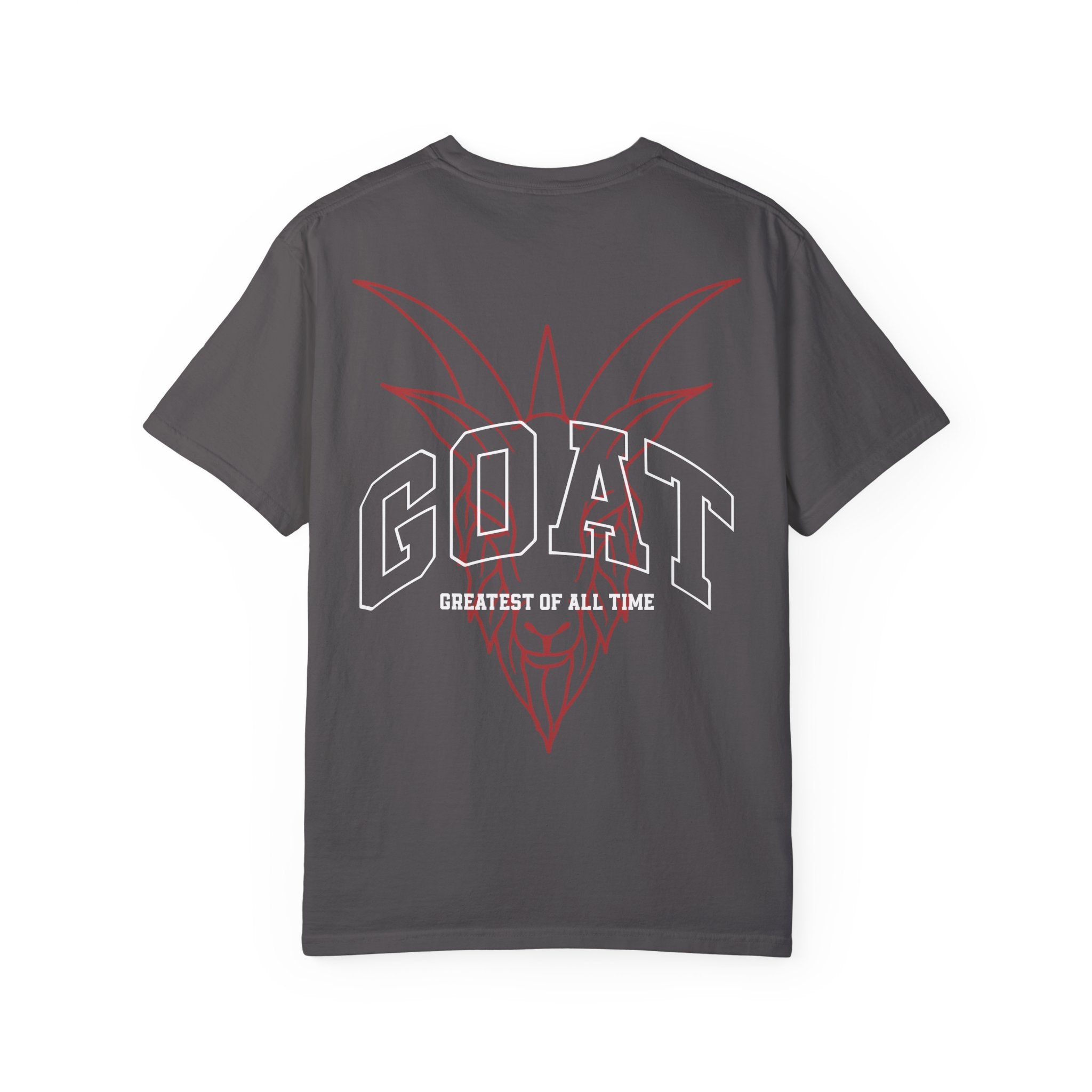 Unisex Garment-Dyed T-Shirt - GOAT (Greatest of All Time) Graphic Tee