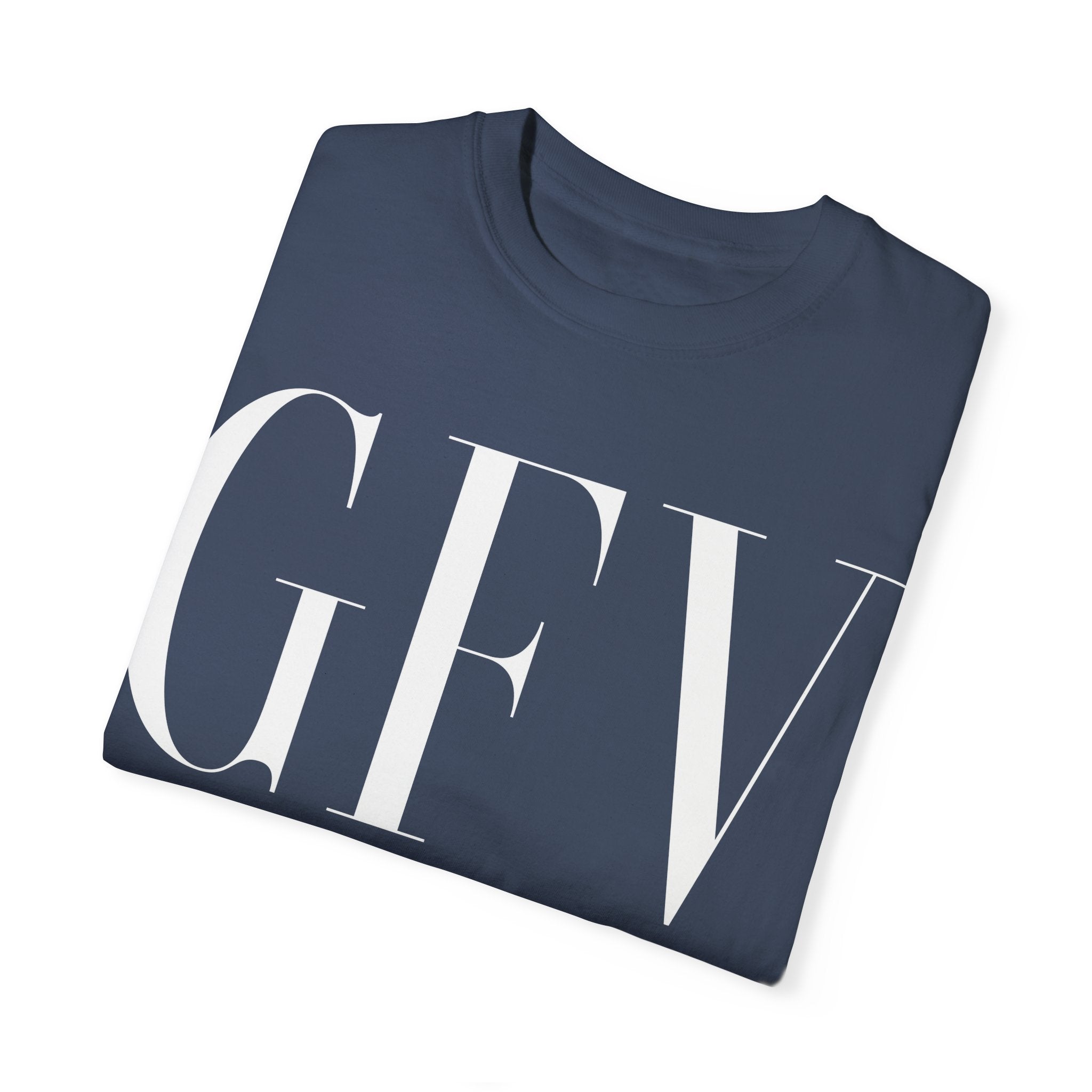 Motivational Unisex Garment-Dyed T-Shirt - Grind Focus Vision