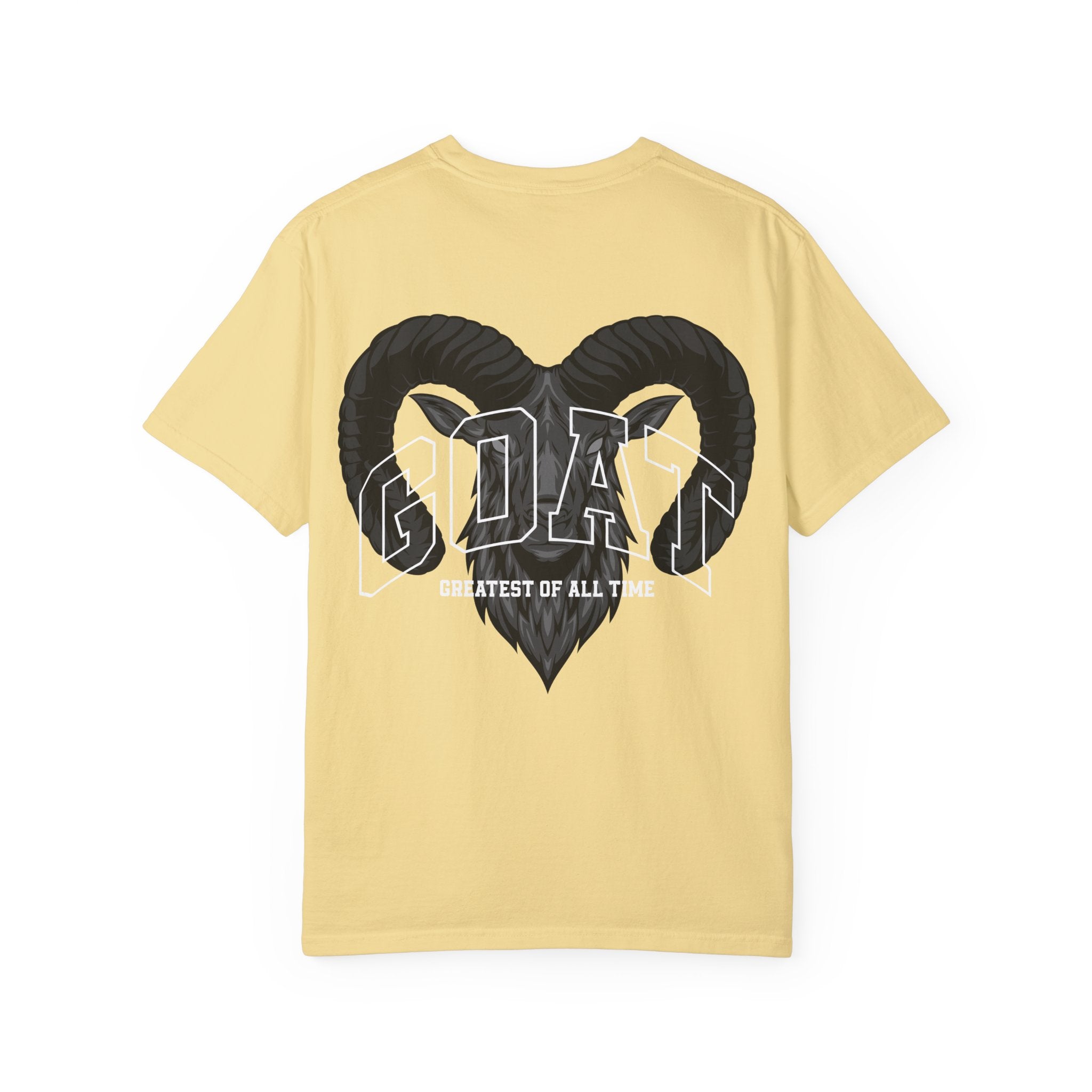 Unisex Garment-Dyed T-Shirt - GOAT Design, Greatest of All Time