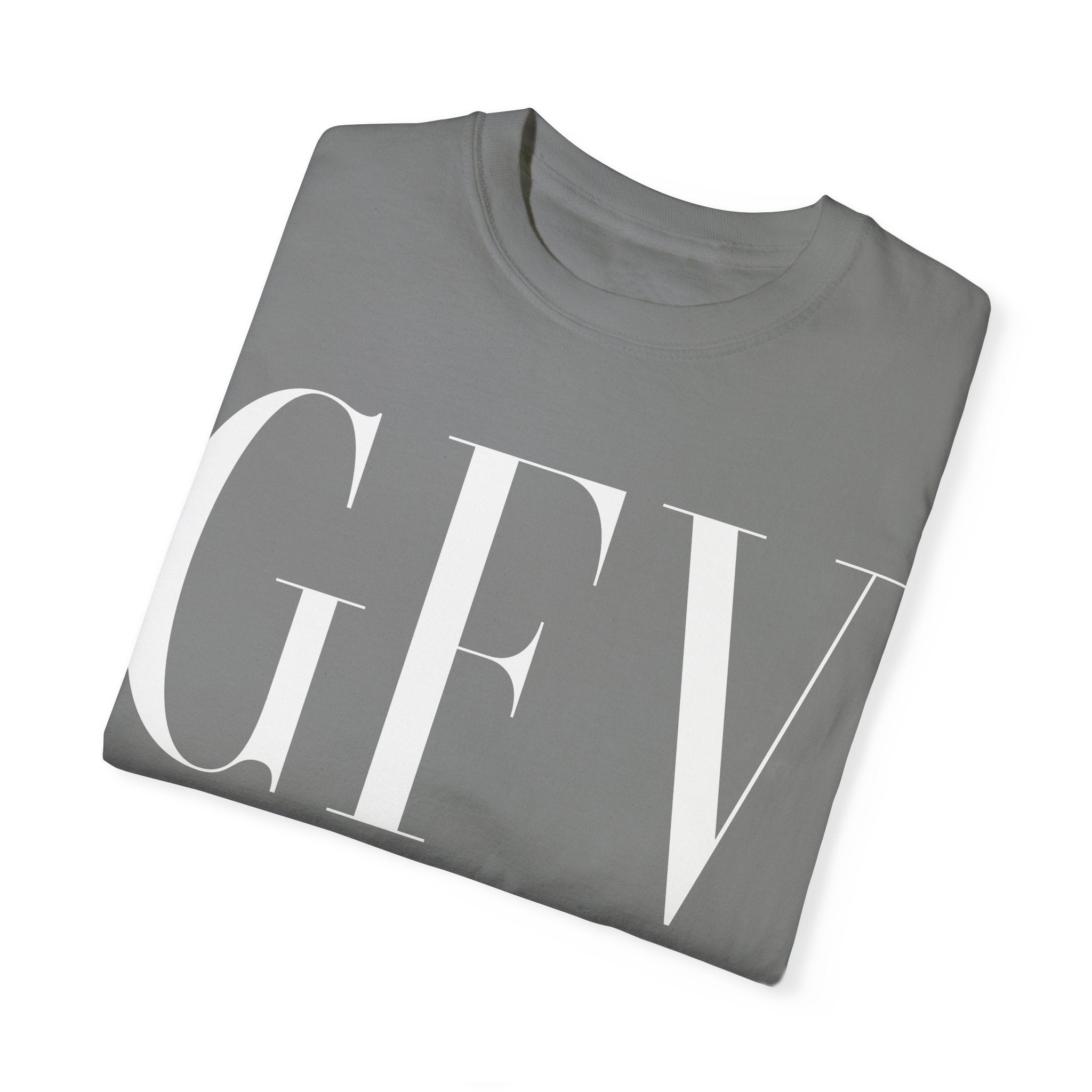 Motivational Unisex Garment-Dyed T-Shirt - Grind Focus Vision