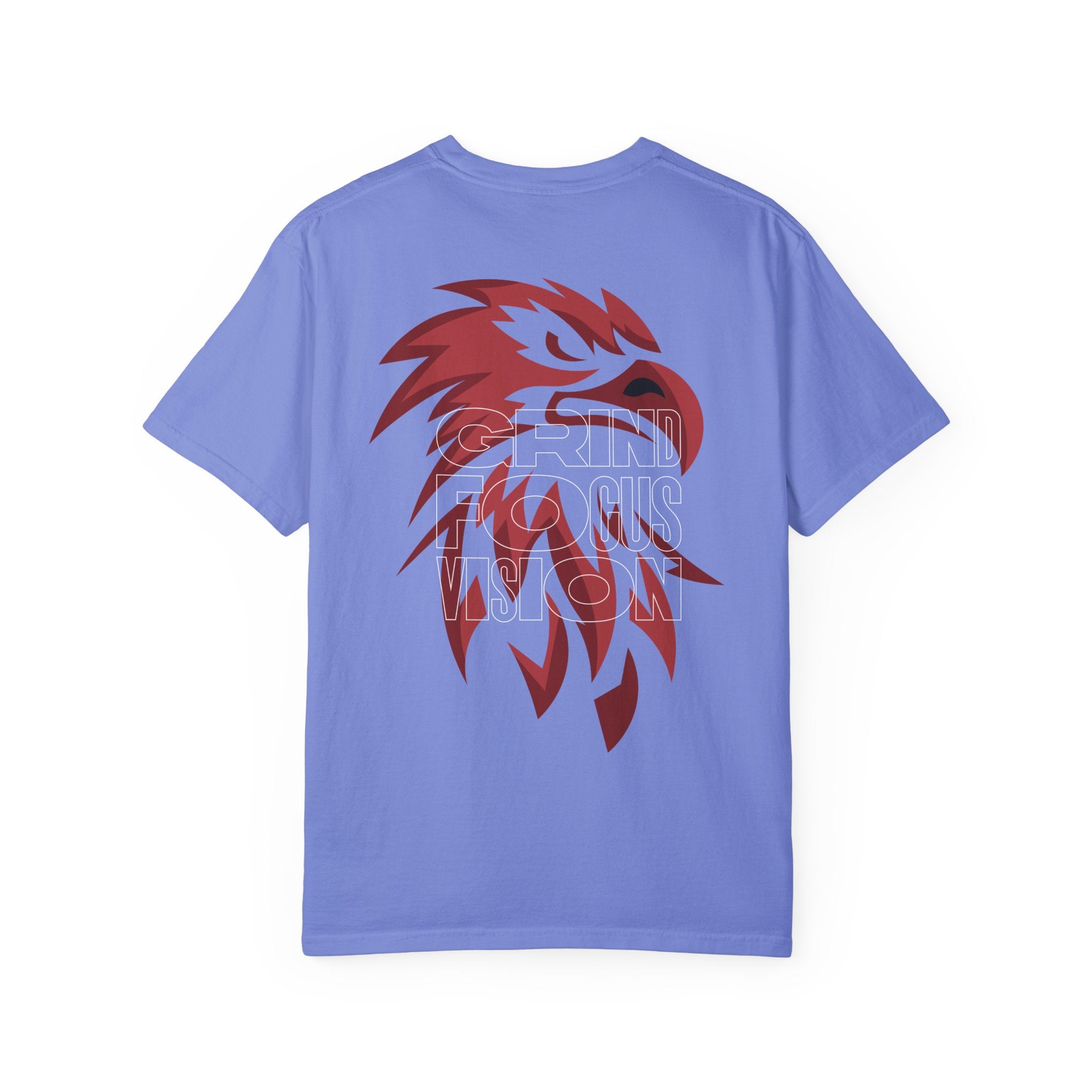 Grind Focus Vision Unisex Garment-Dyed T-Shirt - Motivational Graphic Tee