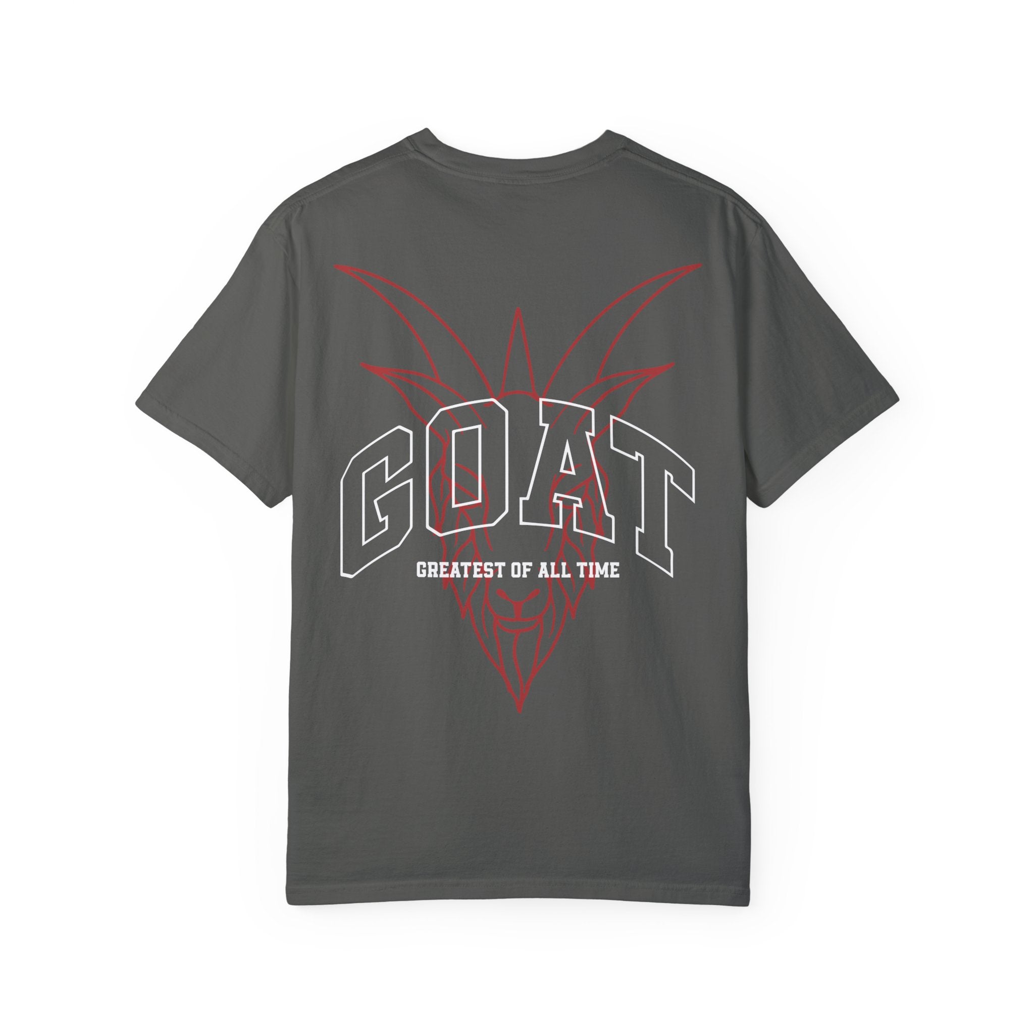 Unisex Garment-Dyed T-Shirt - GOAT (Greatest of All Time) Graphic Tee