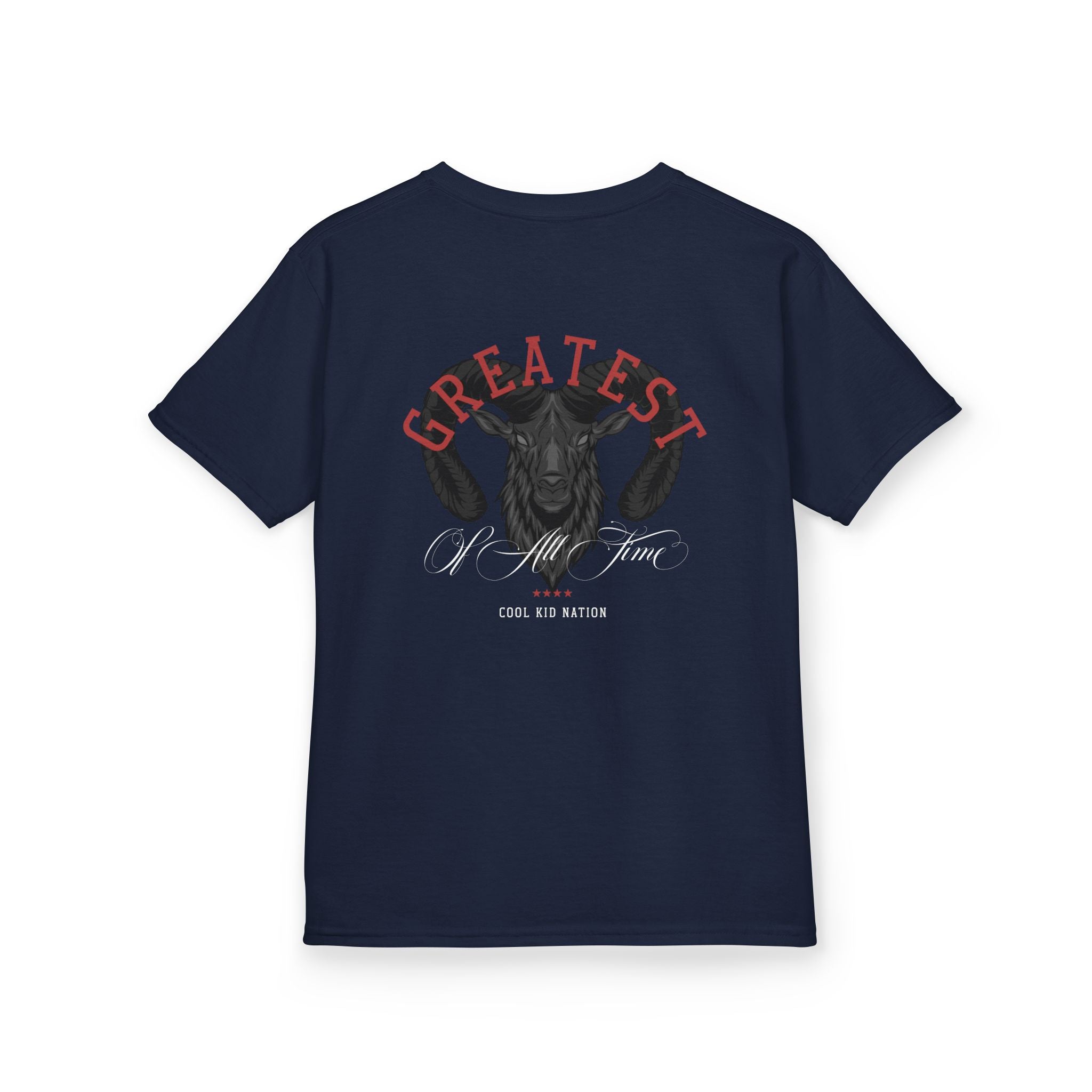 Kids 'Greatest of All Time' Heavy Cotton Tee - Cool Kid Nation