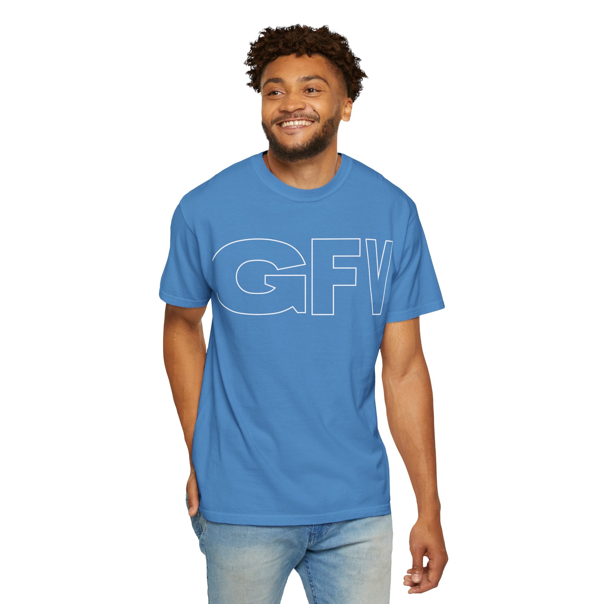 Grind Focus Vision Unisex Garment-Dyed T-Shirt - Motivational Graphic Tee