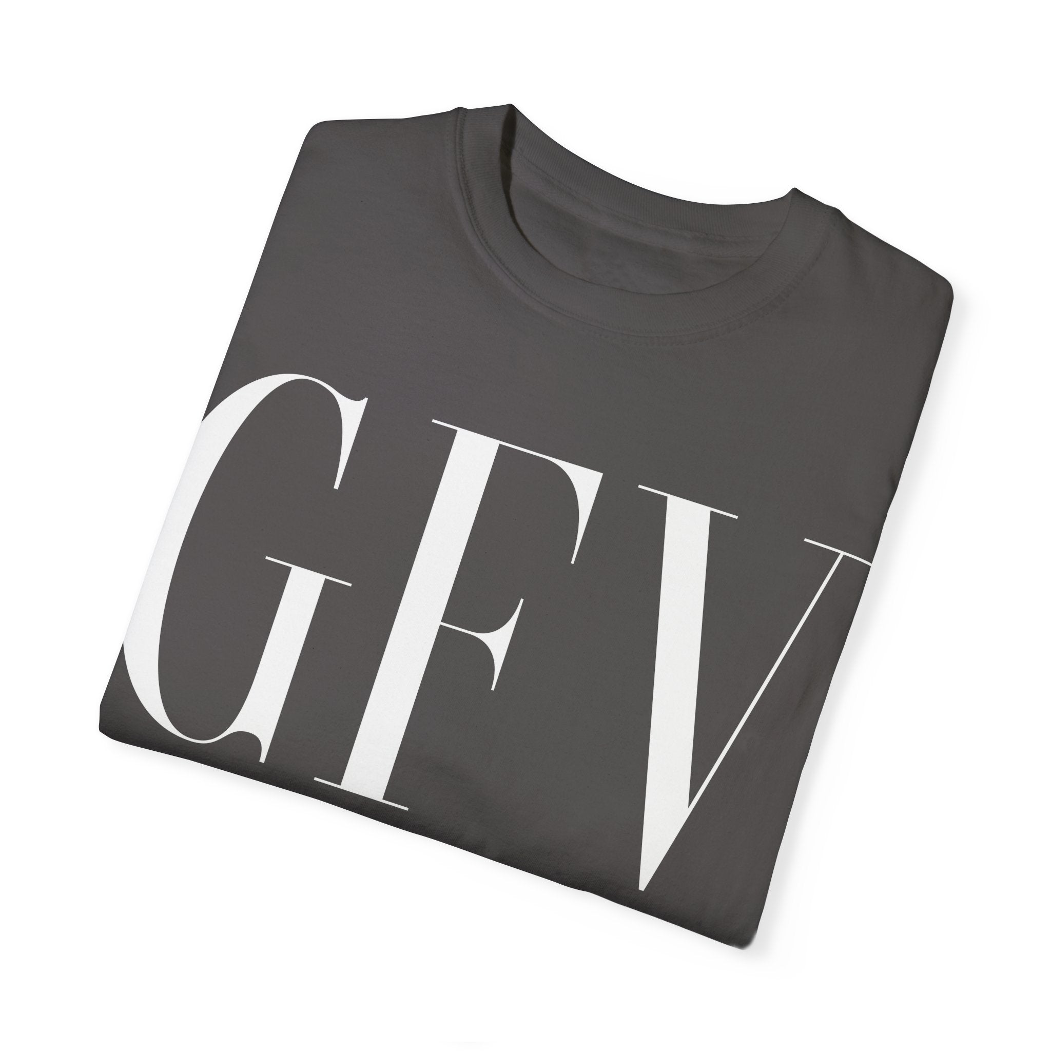 Motivational Unisex Garment-Dyed T-Shirt - Grind Focus Vision