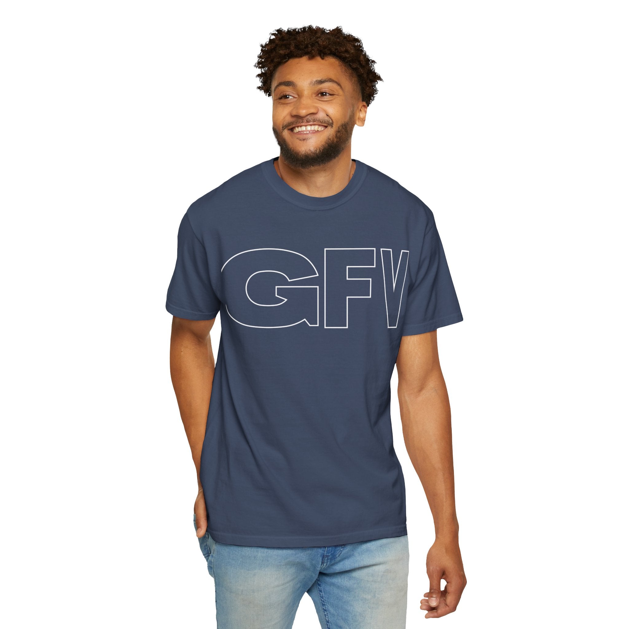 Grind Focus Vision Unisex Garment-Dyed T-Shirt - Motivational Graphic Tee