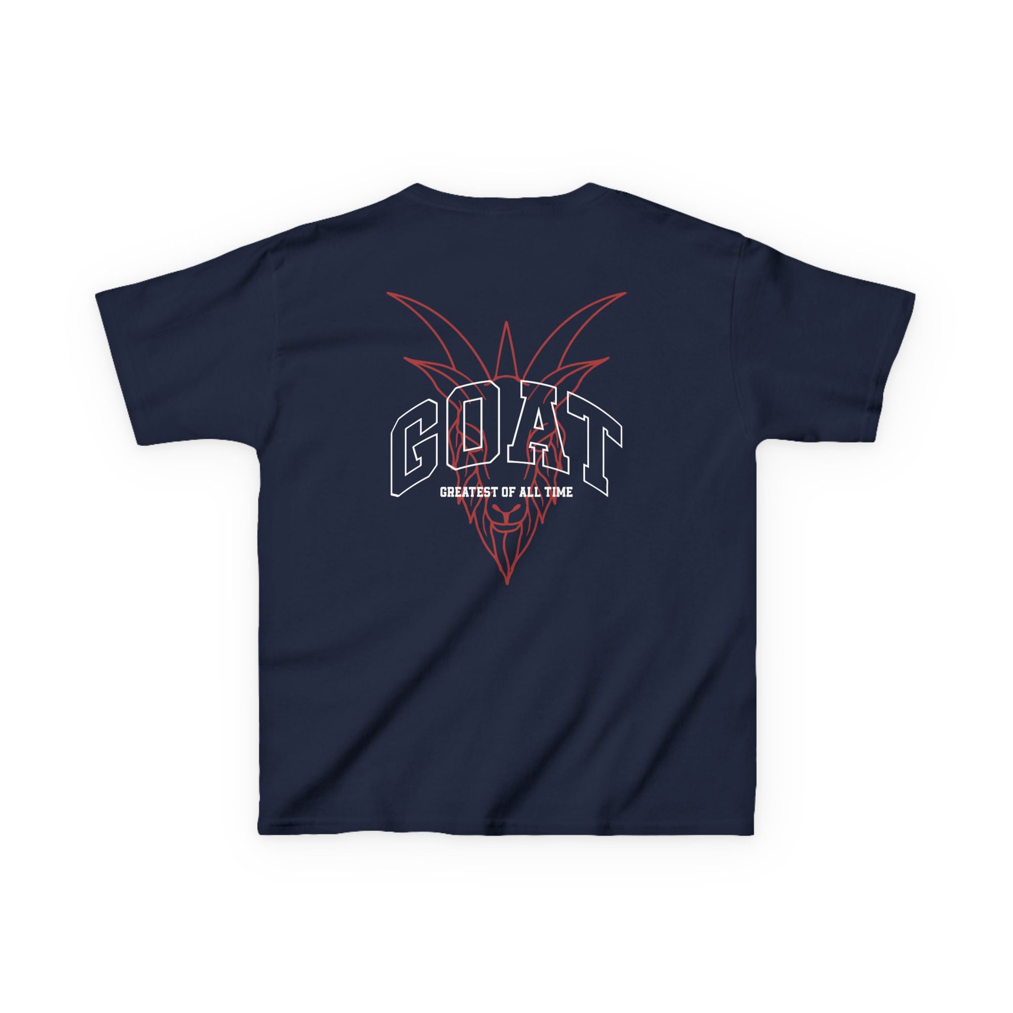 Kids GOAT Graphic Tee - Greatest of All Time Shirt for Young Trendsetters