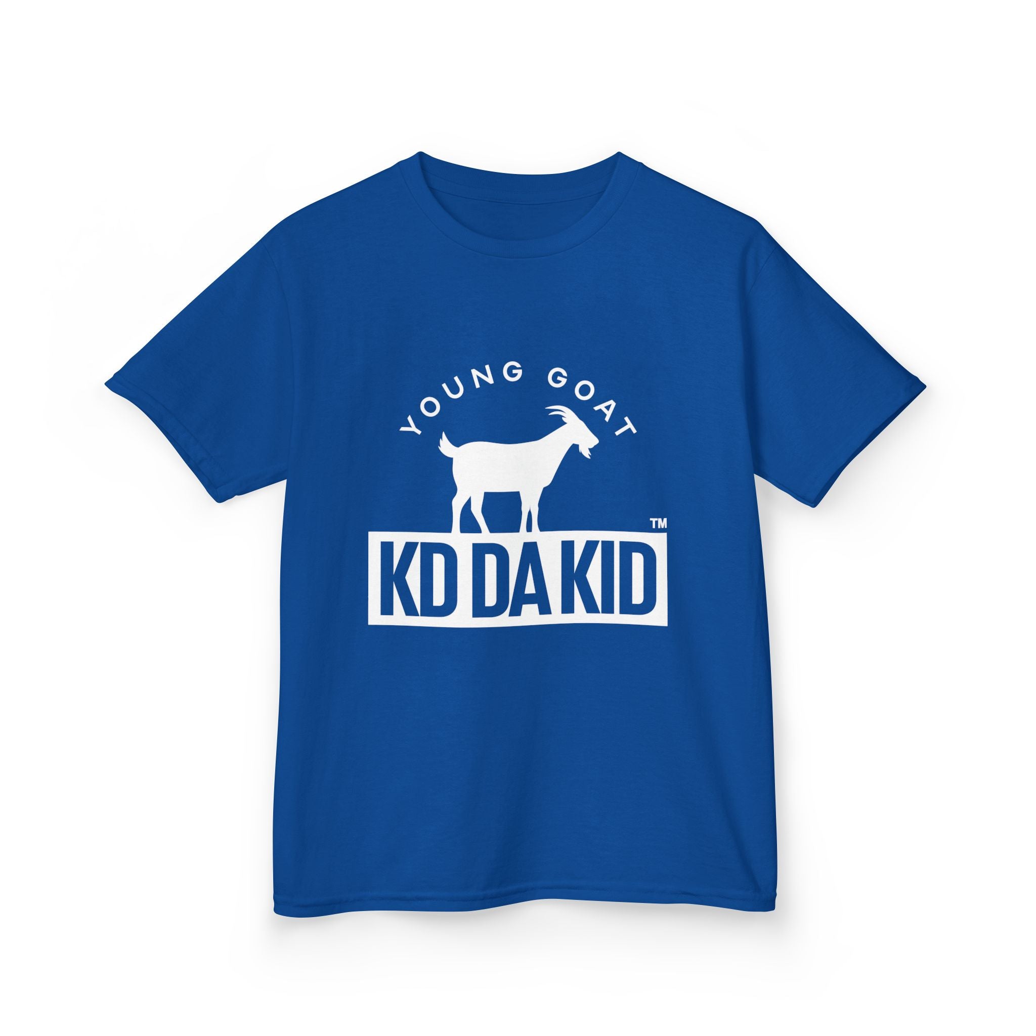 Young Goat Kids Tee - Cool Black Cotton T-shirt for Young Trendsetters