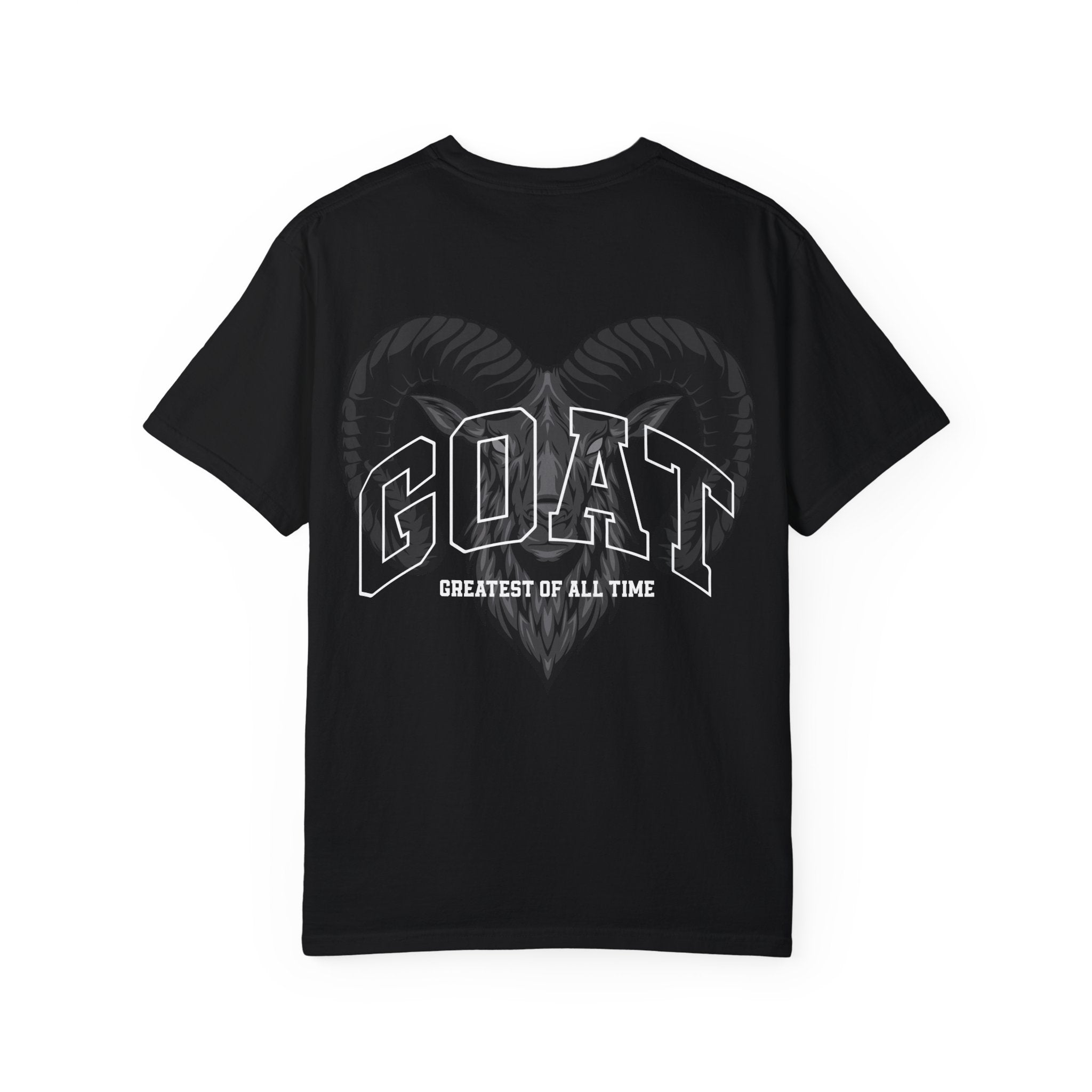 Unisex Garment-Dyed T-Shirt - GOAT Design, Greatest of All Time