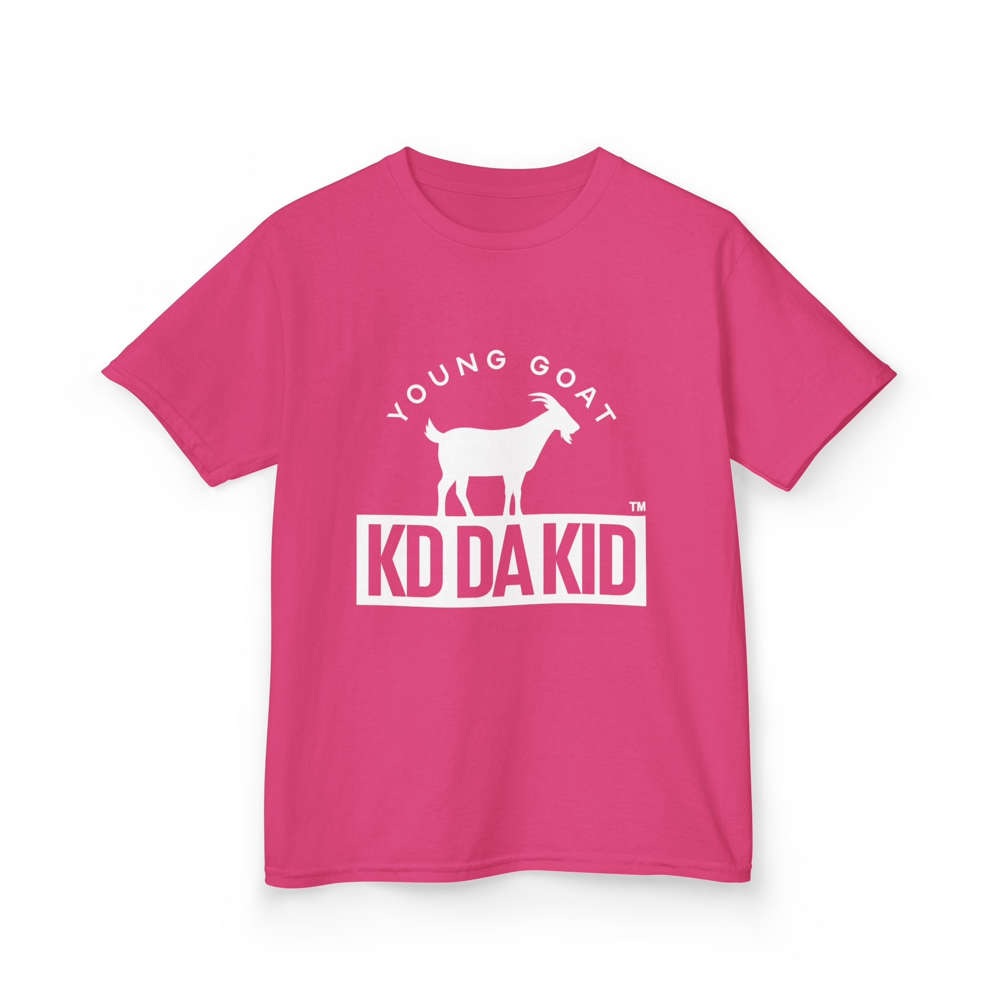 Young Goat Kids Tee - Cool Black Cotton T-shirt for Young Trendsetters