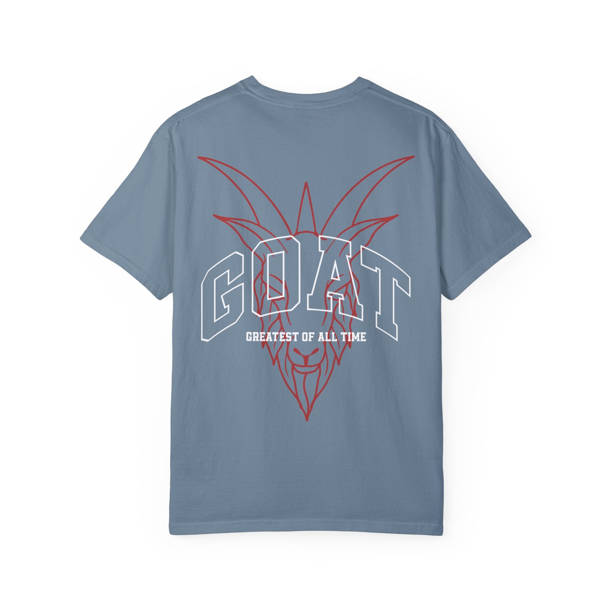 Unisex Garment-Dyed T-Shirt - GOAT (Greatest of All Time) Graphic Tee