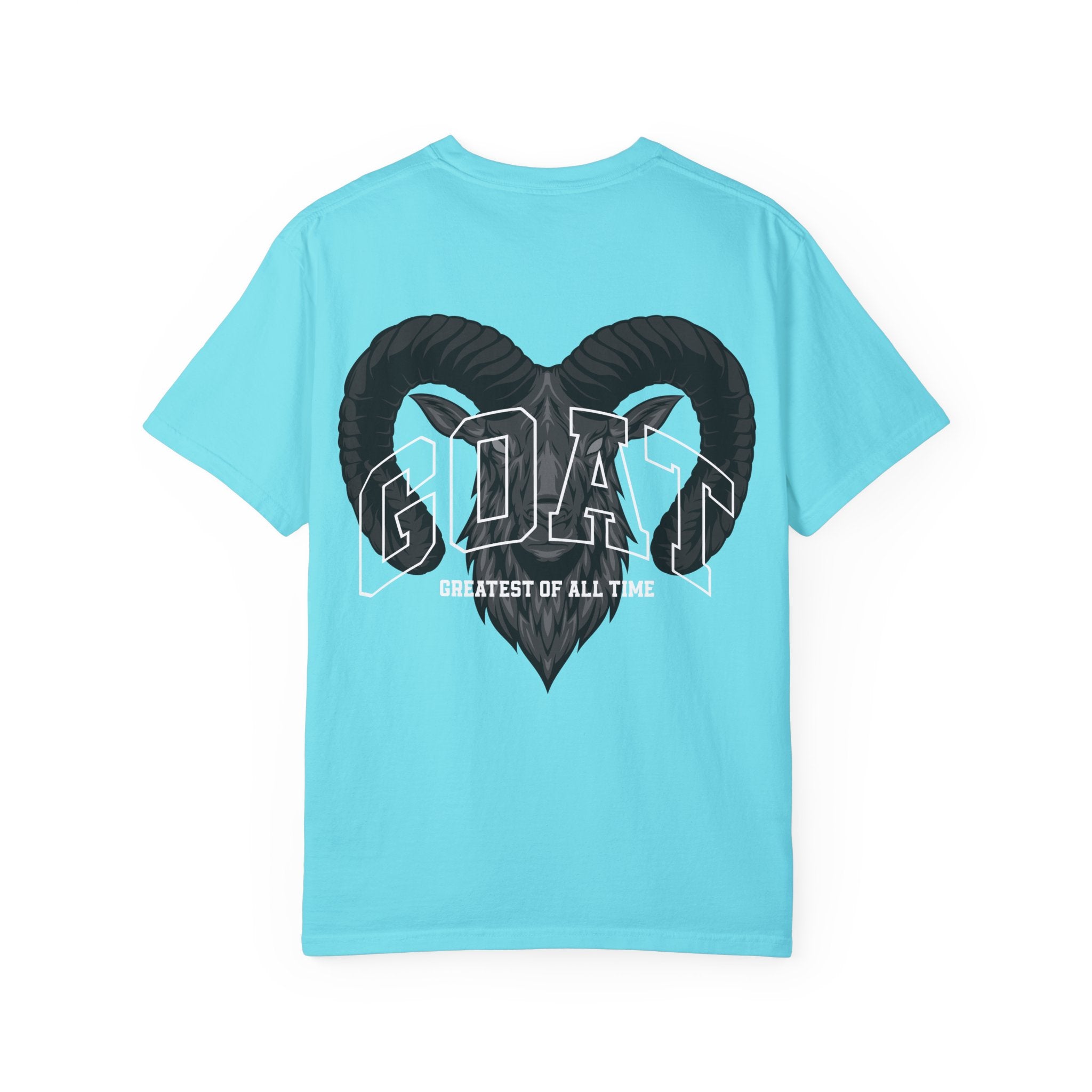 Unisex Garment-Dyed T-Shirt - GOAT Design, Greatest of All Time