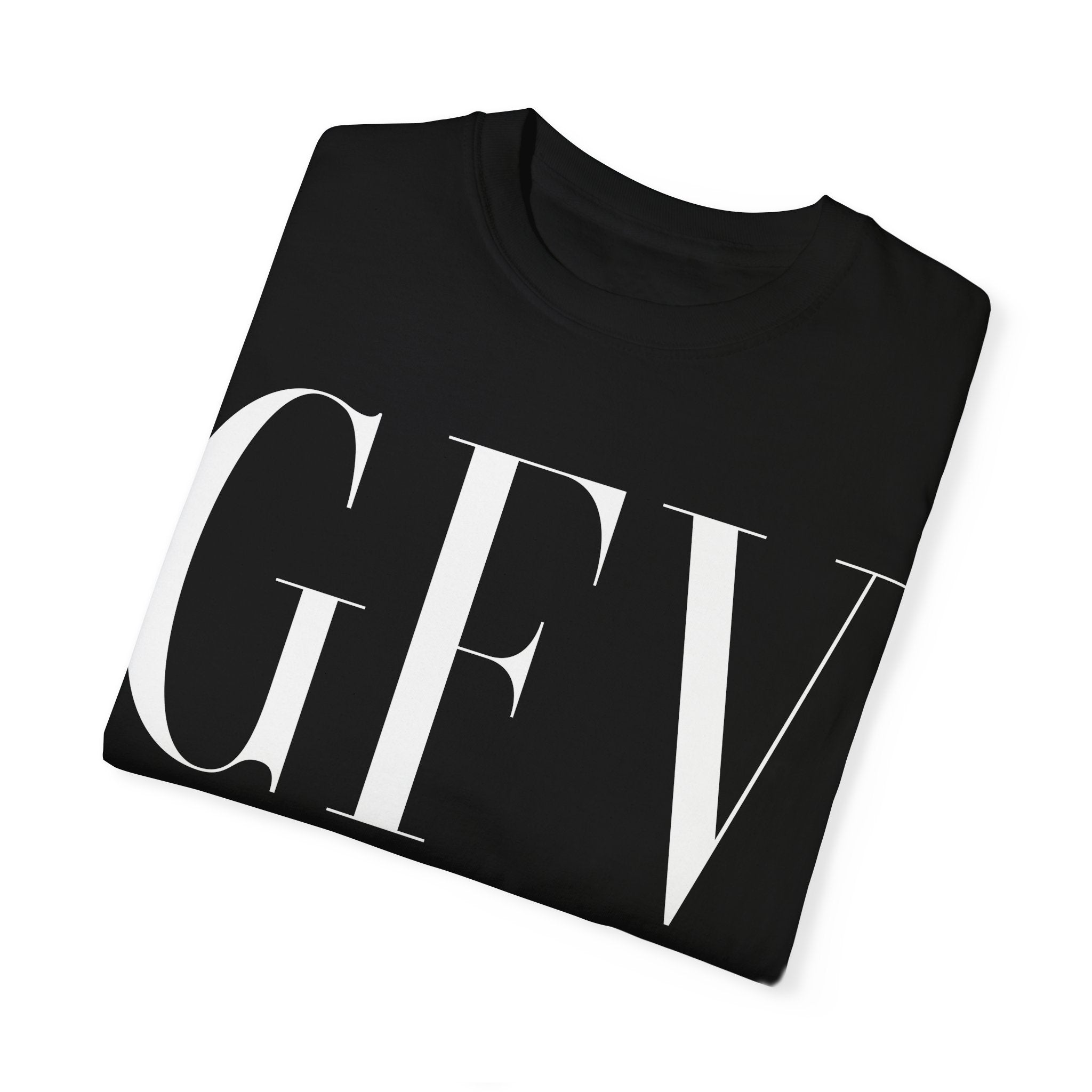 Motivational Unisex Garment-Dyed T-Shirt - Grind Focus Vision
