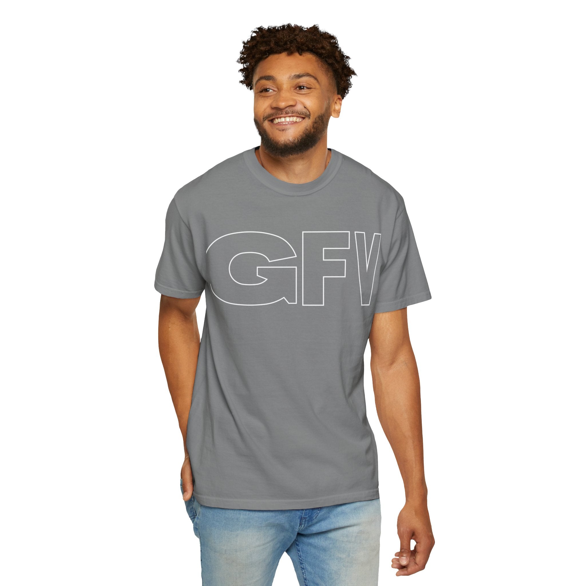 Grind Focus Vision Unisex Garment-Dyed T-Shirt - Motivational Graphic Tee