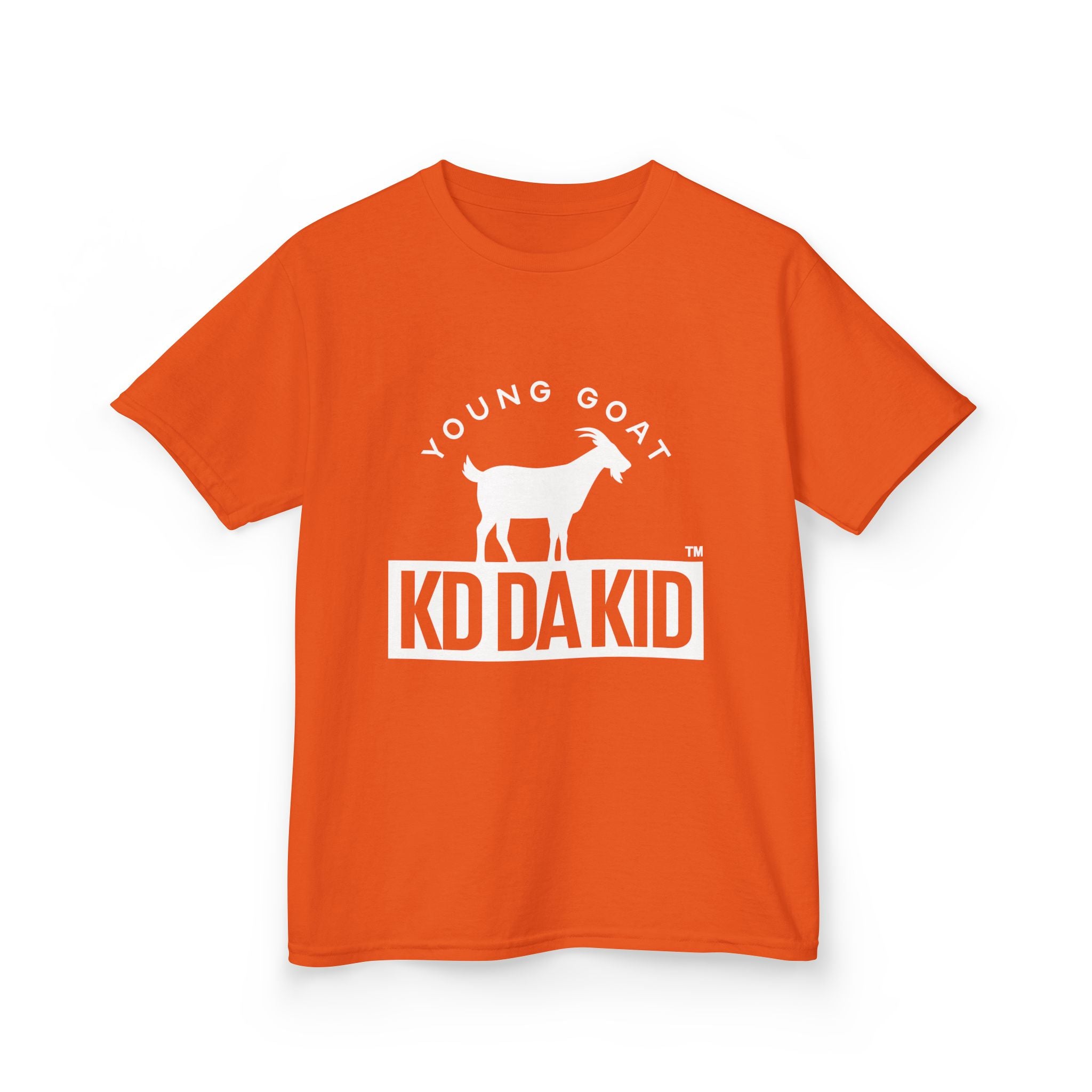 Young Goat Kids Tee - Cool Black Cotton T-shirt for Young Trendsetters