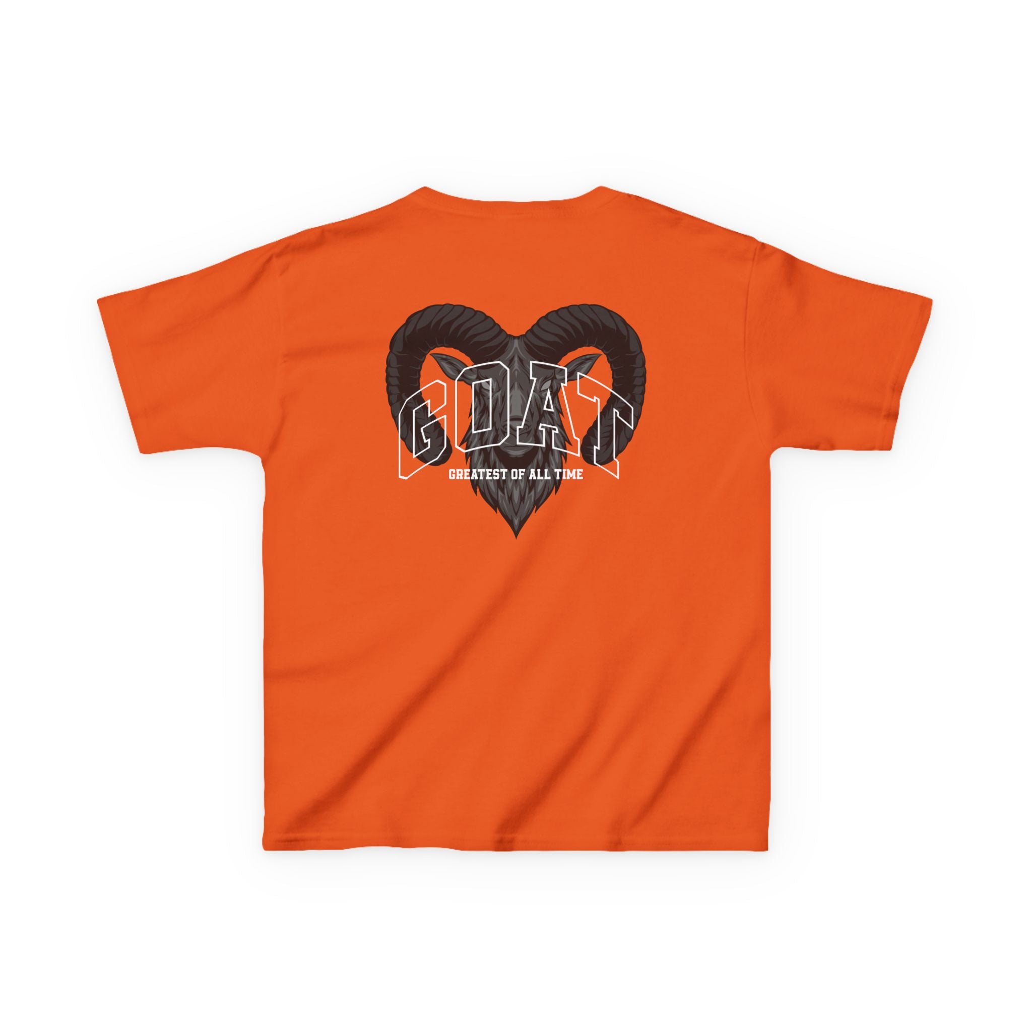 Kids GOAT Graphic Tee - Greatest of All Time Black T-Shirt