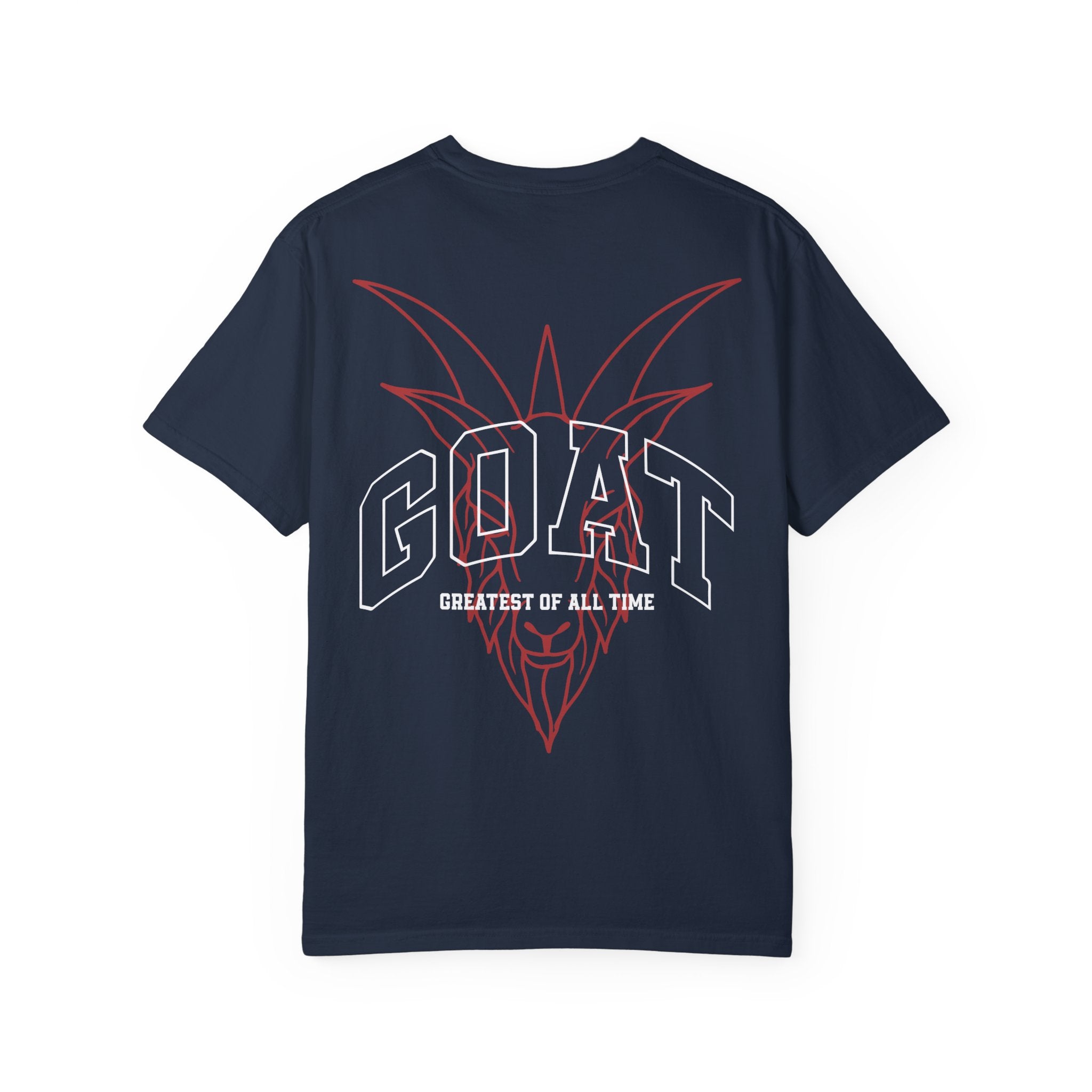 Unisex Garment-Dyed T-Shirt - GOAT (Greatest of All Time) Graphic Tee