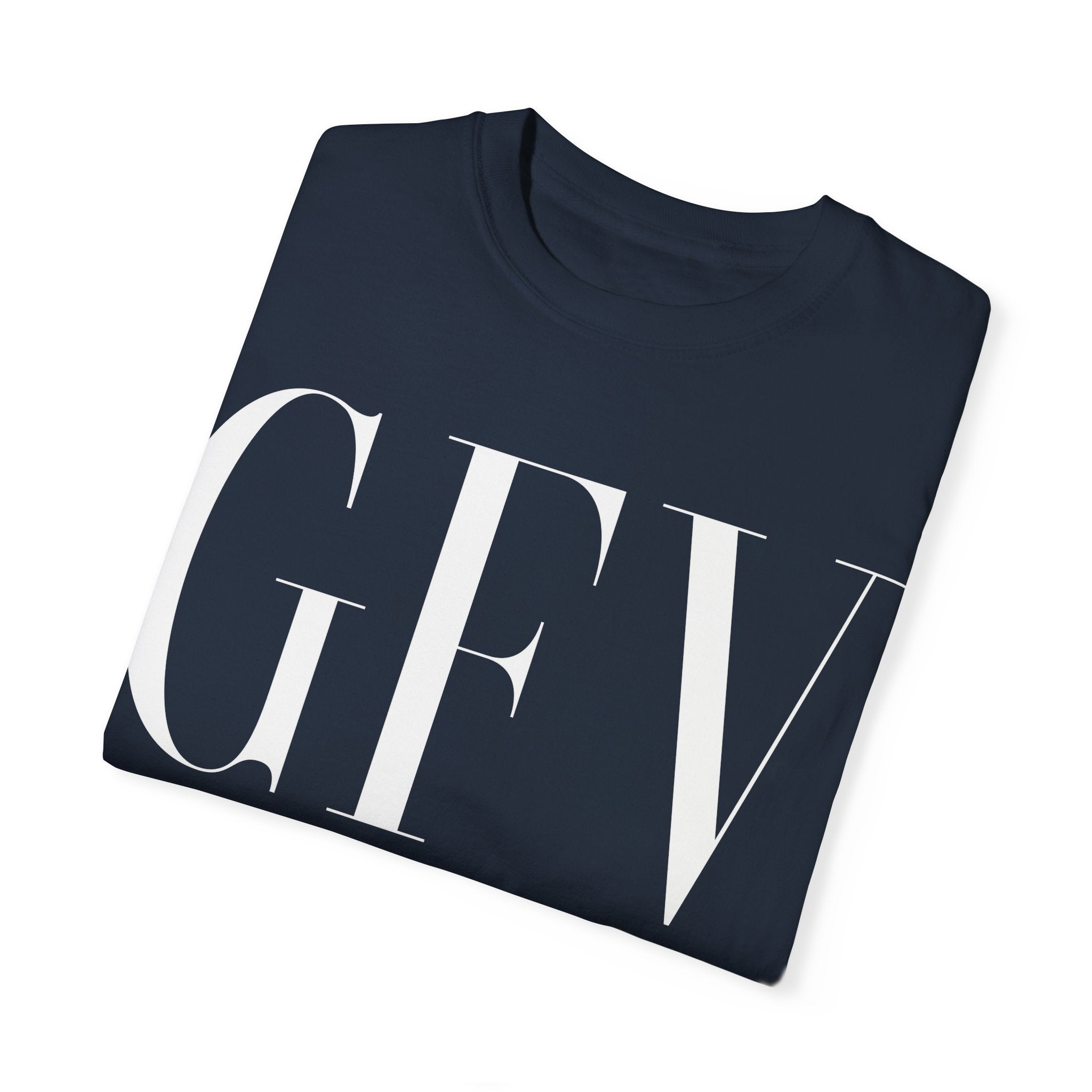 Motivational Unisex Garment-Dyed T-Shirt - Grind Focus Vision