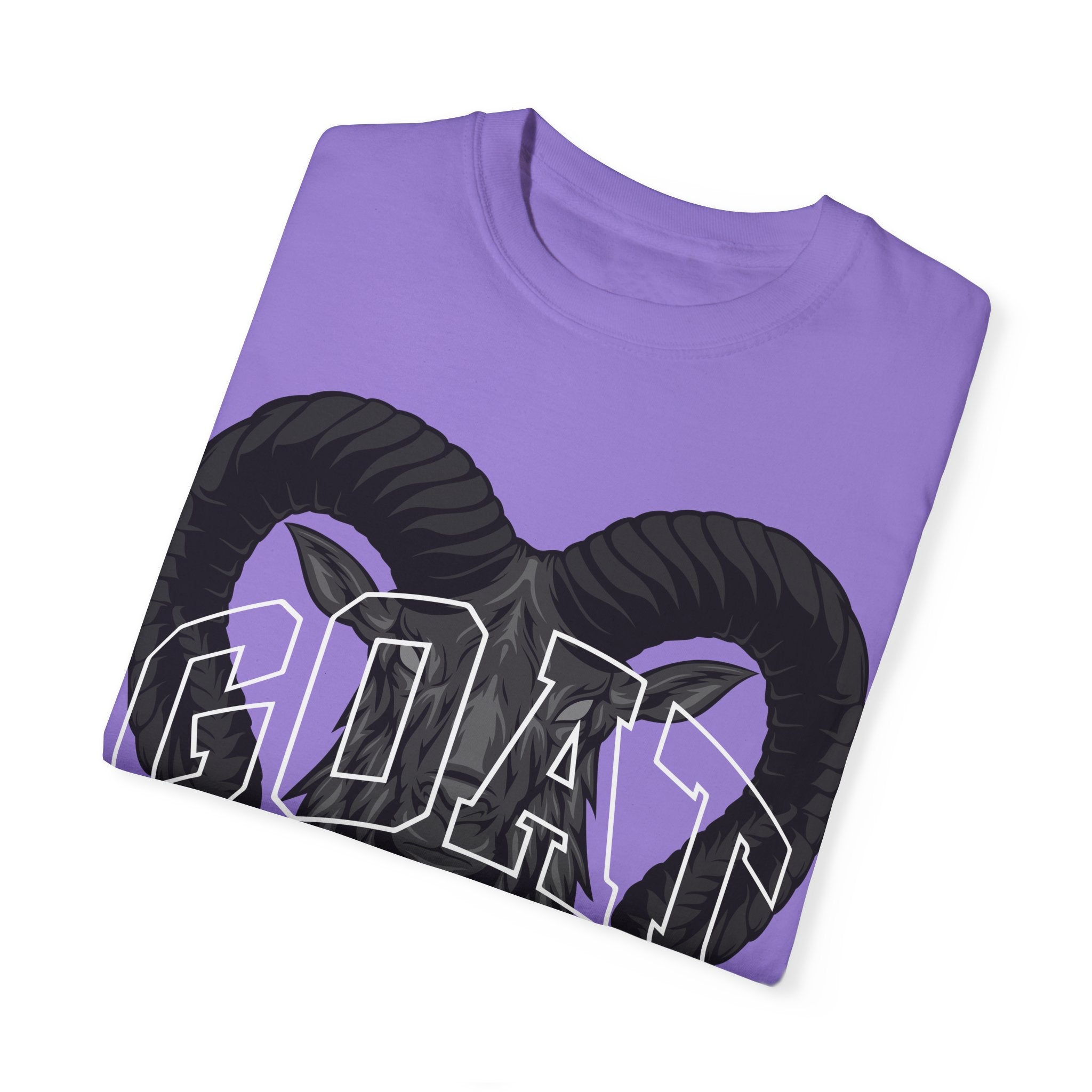 Unisex Garment-Dyed T-Shirt - GOAT Design, Greatest of All Time