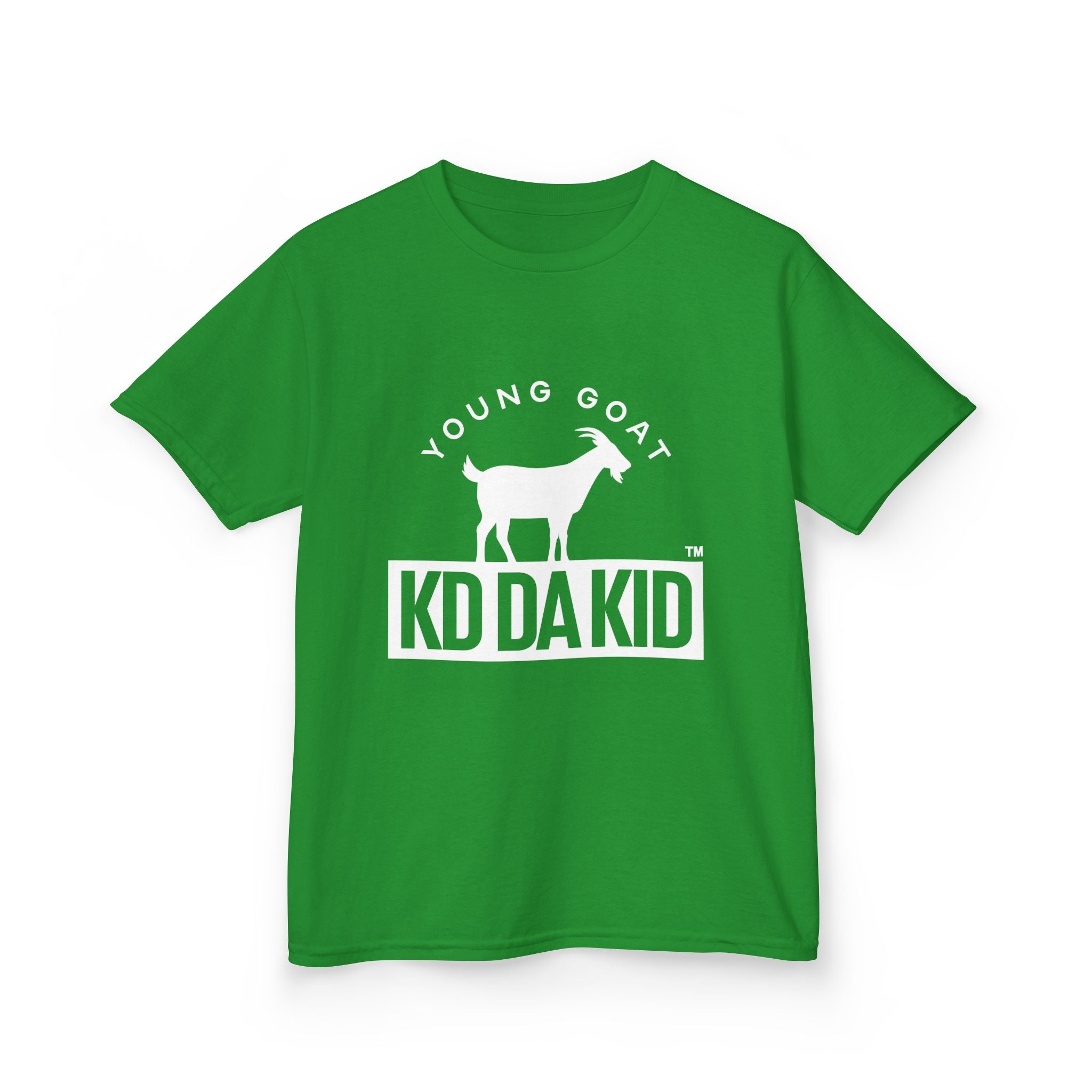 Young Goat Kids Tee - Cool Black Cotton T-shirt for Young Trendsetters