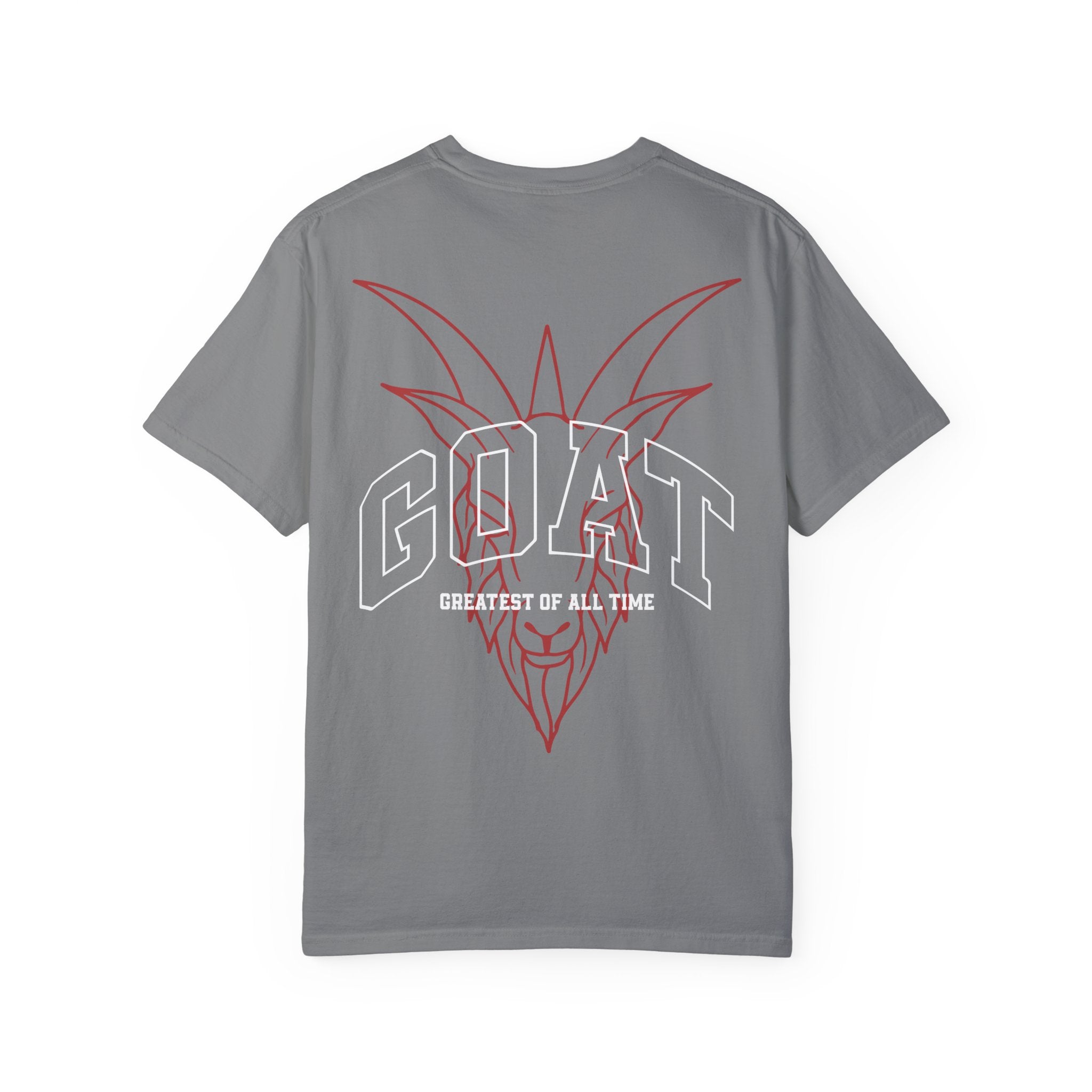 Unisex Garment-Dyed T-Shirt - GOAT (Greatest of All Time) Graphic Tee