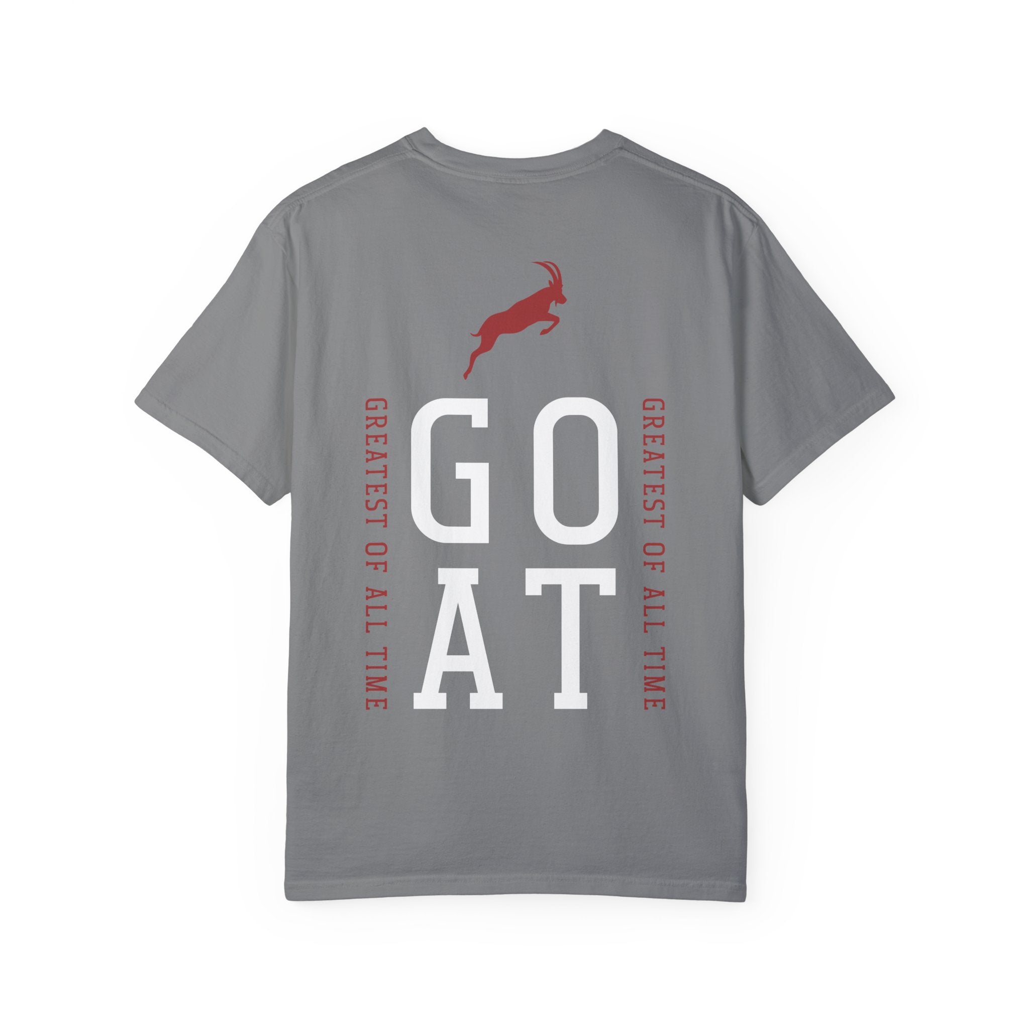 GOAT Unisex Garment-Dyed T-shirt - Greatest of All Time Casual Tee