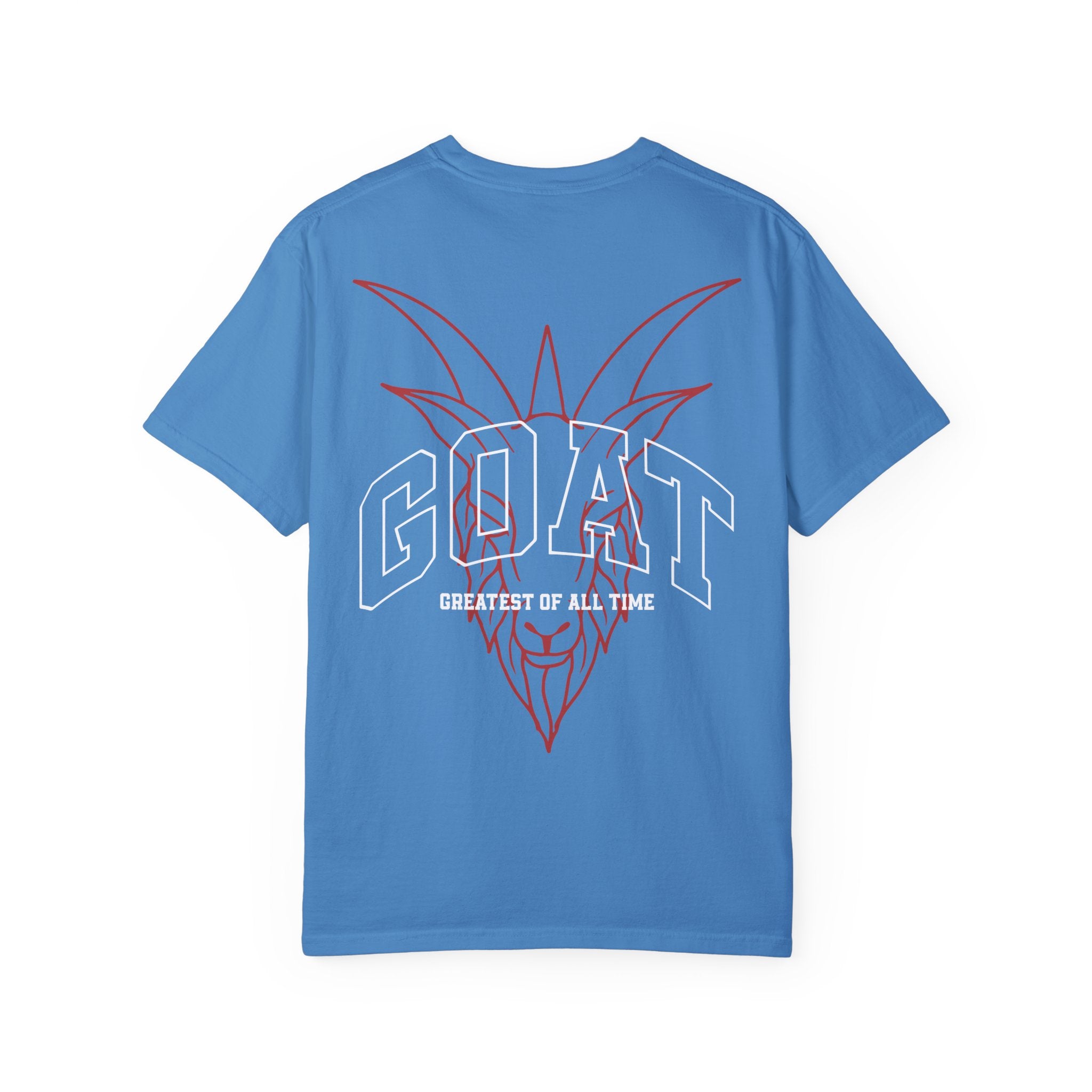 Unisex Garment-Dyed T-Shirt - GOAT (Greatest of All Time) Graphic Tee