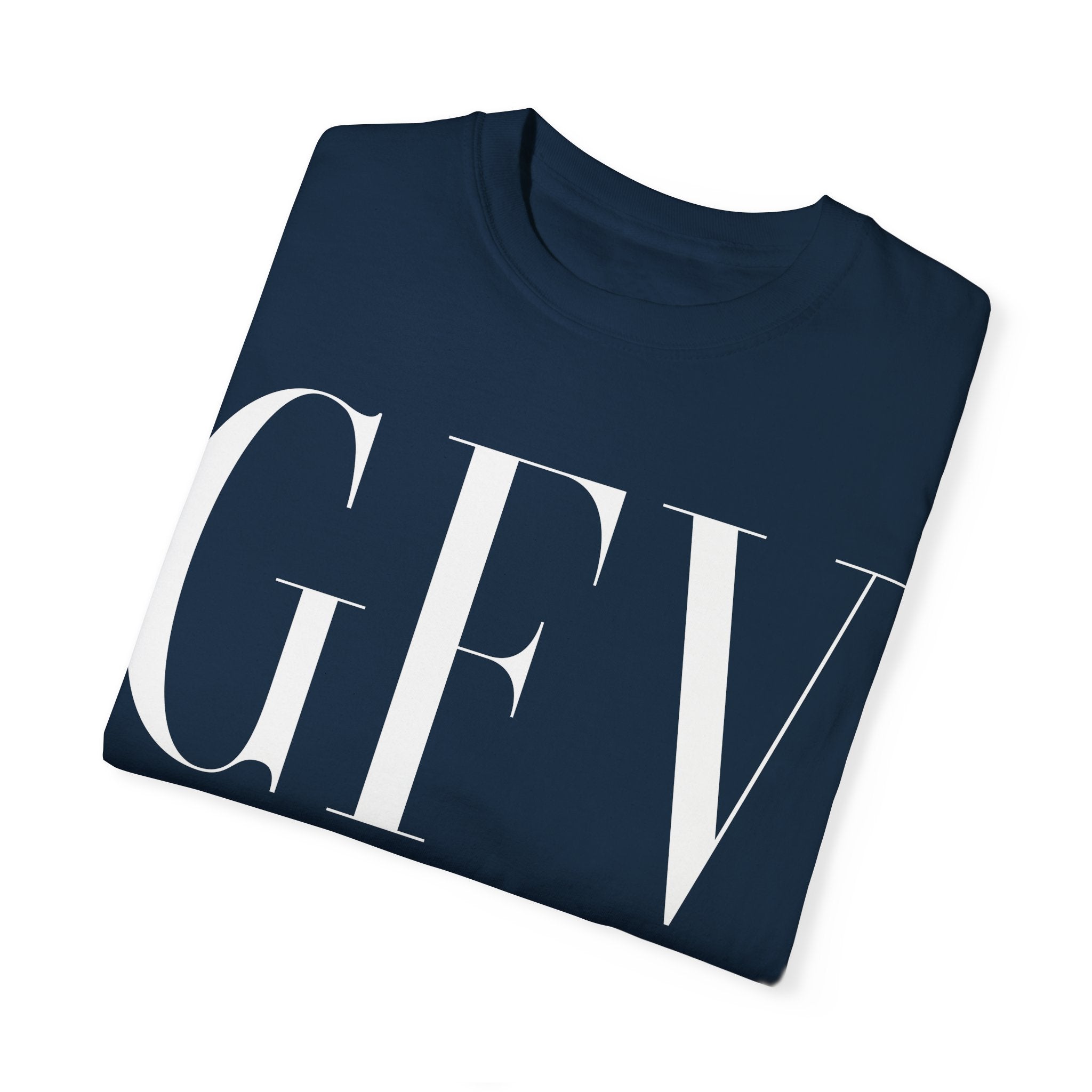 Motivational Unisex Garment-Dyed T-Shirt - Grind Focus Vision