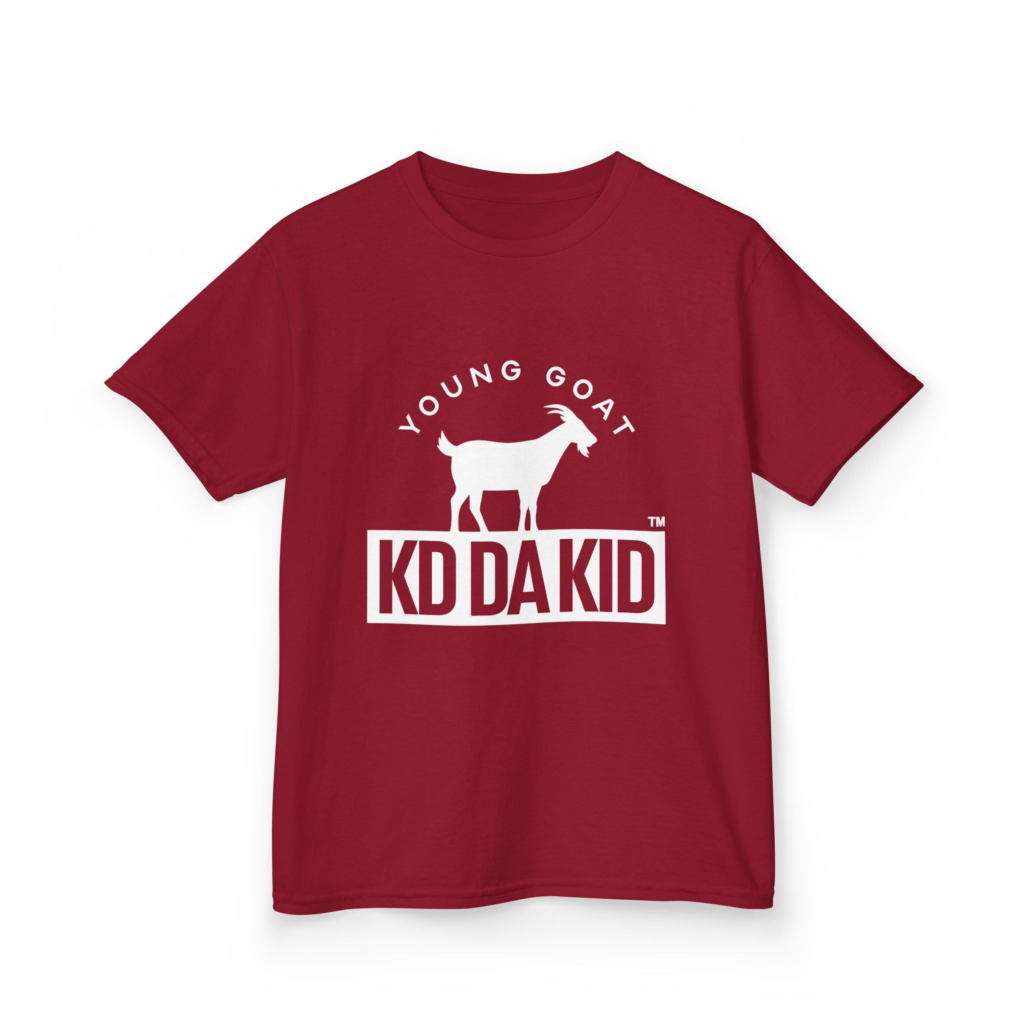 Young Goat Kids Tee - Cool Black Cotton T-shirt for Young Trendsetters