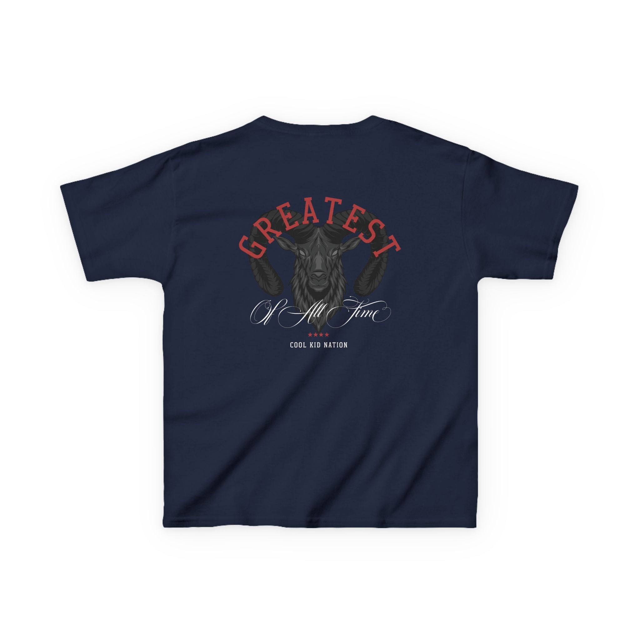 Kids 'Greatest of All Time' Heavy Cotton Tee - Cool Kid Nation