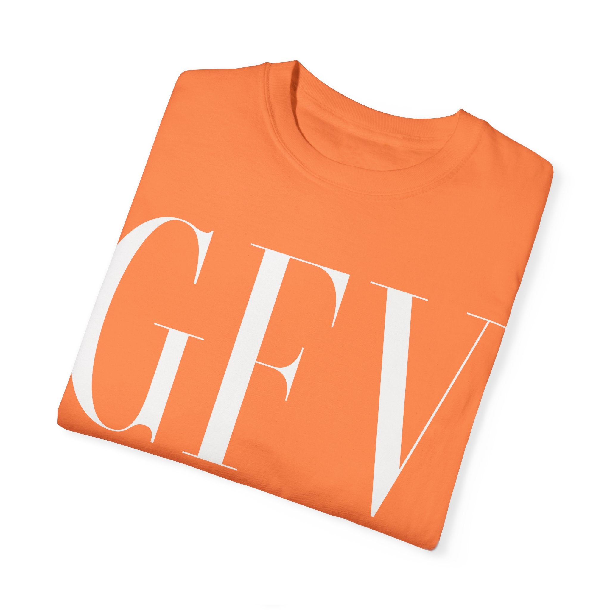 Motivational Unisex Garment-Dyed T-Shirt - Grind Focus Vision