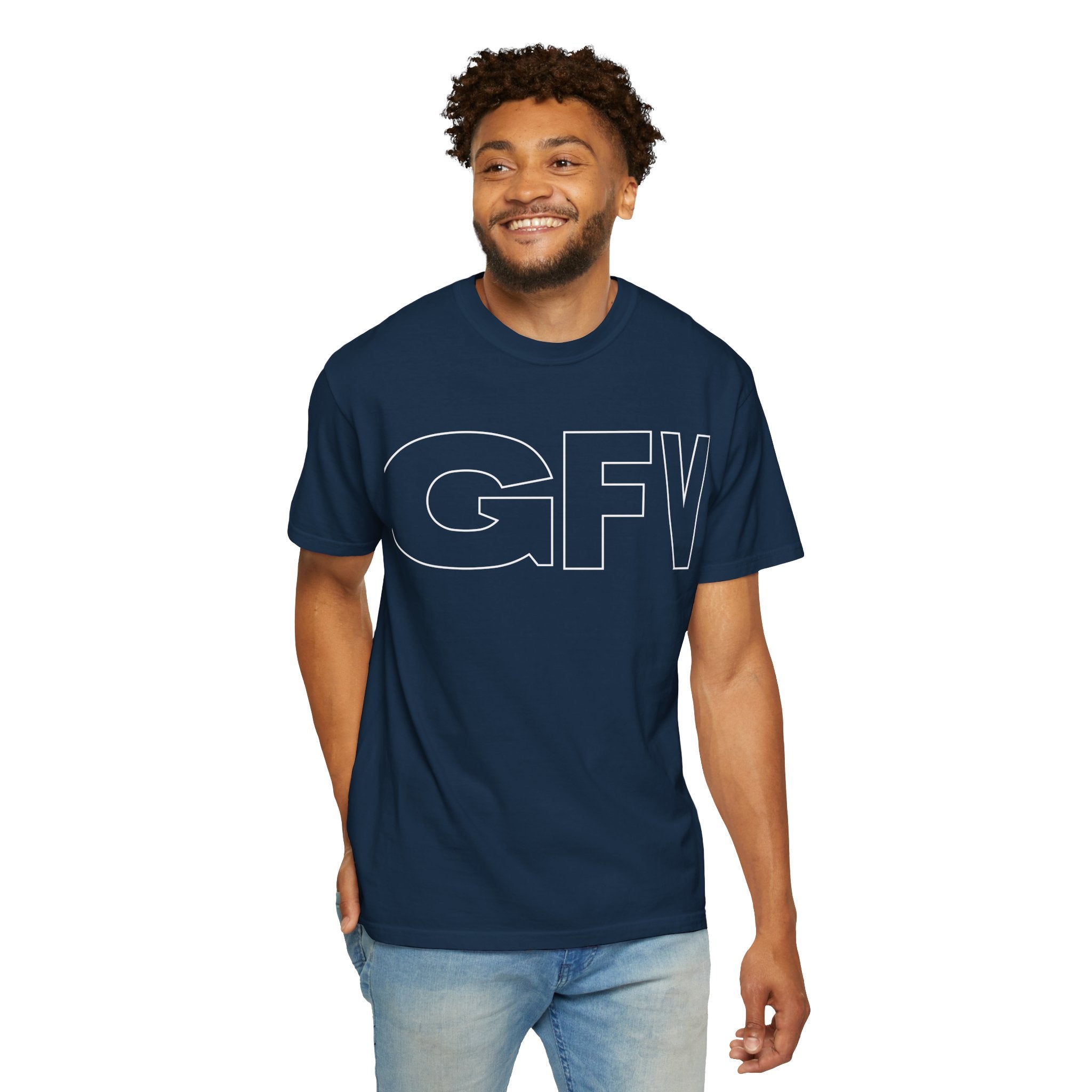 Grind Focus Vision Unisex Garment-Dyed T-Shirt - Motivational Graphic Tee