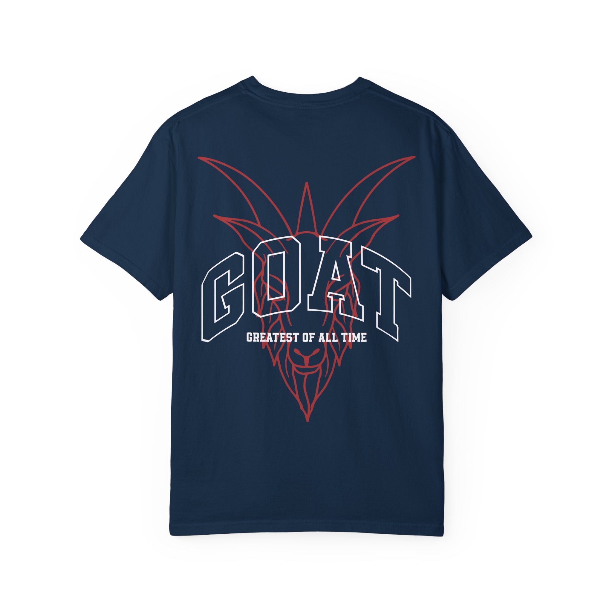 Unisex Garment-Dyed T-Shirt - GOAT (Greatest of All Time) Graphic Tee