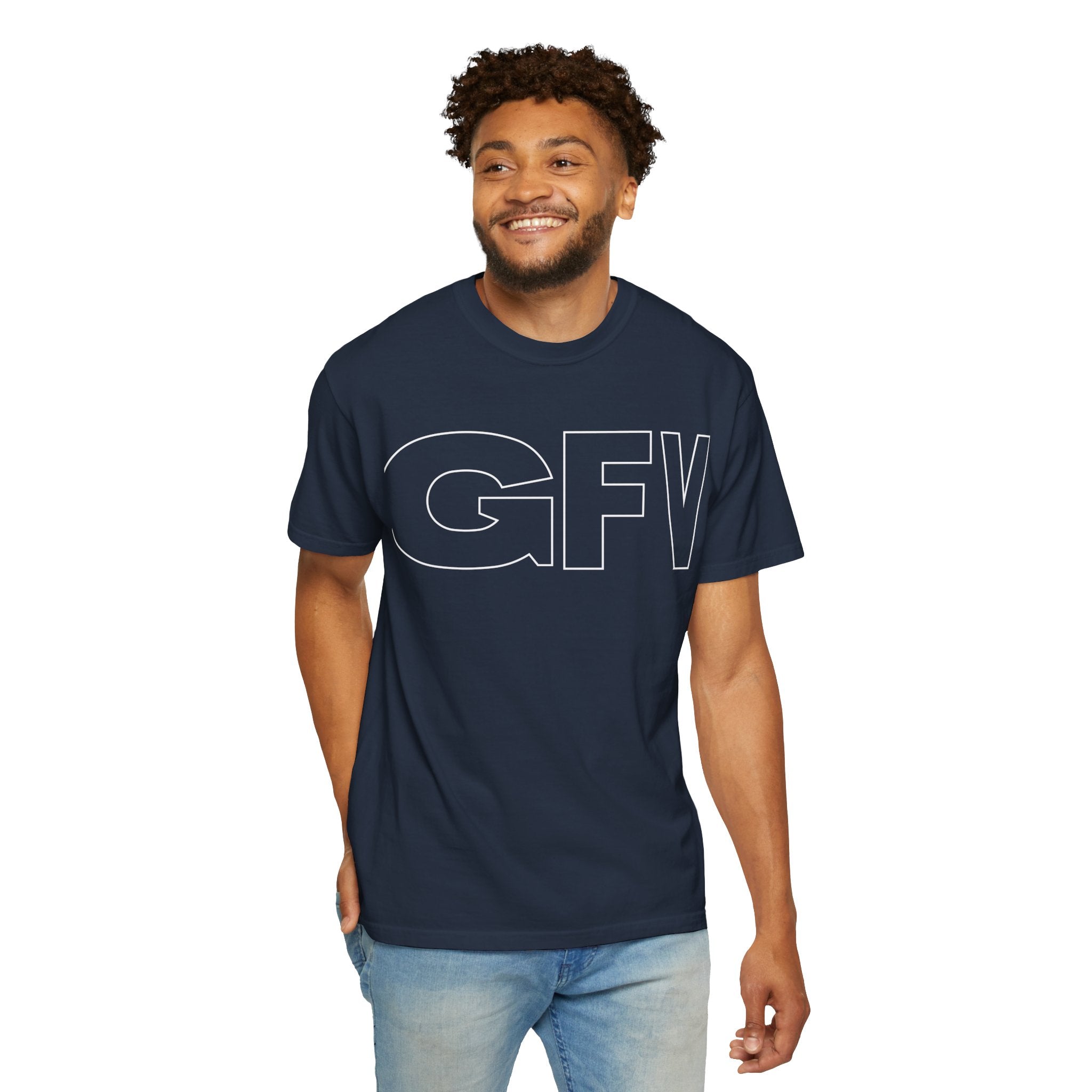 Grind Focus Vision Unisex Garment-Dyed T-Shirt - Motivational Graphic Tee