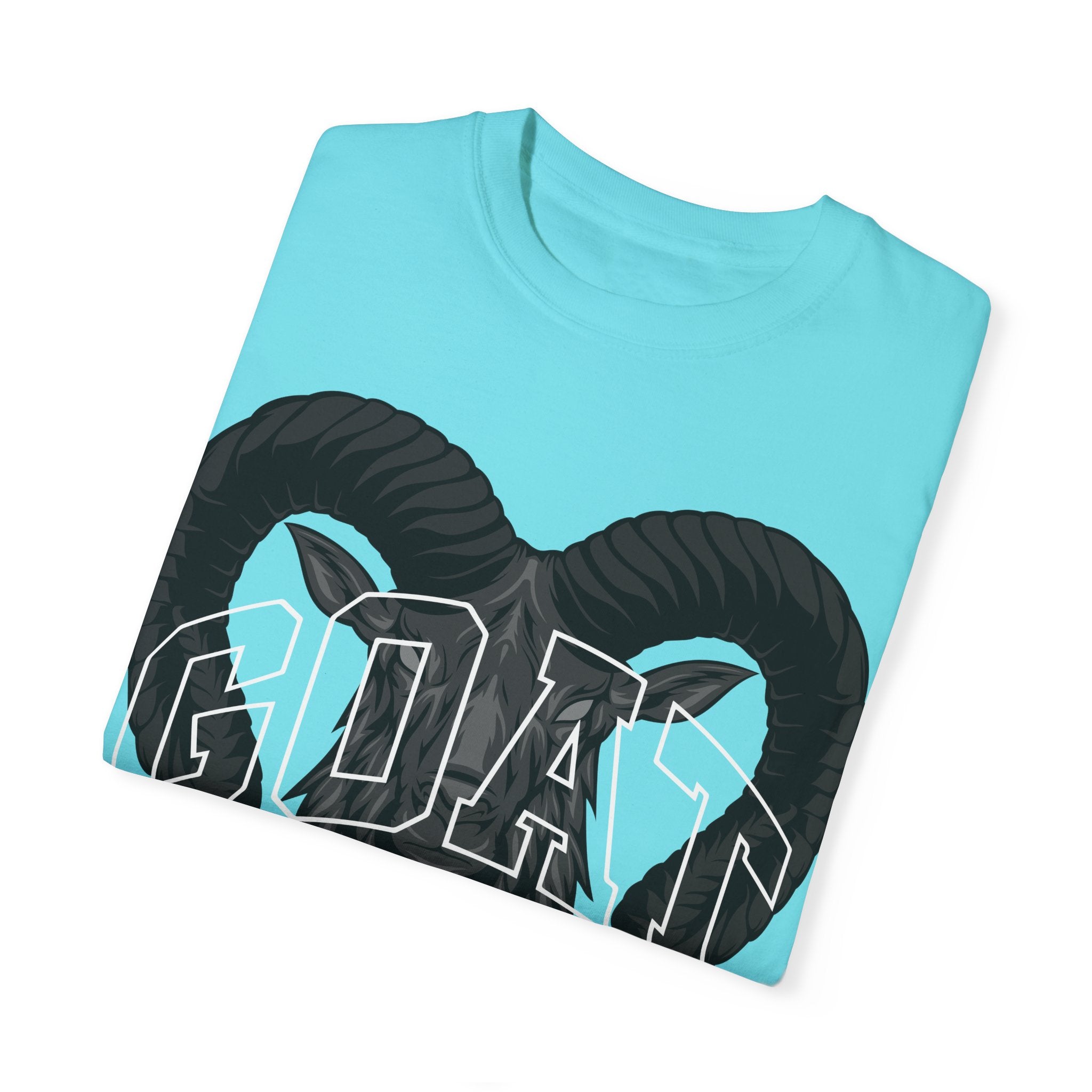 Unisex Garment-Dyed T-Shirt - GOAT Design, Greatest of All Time