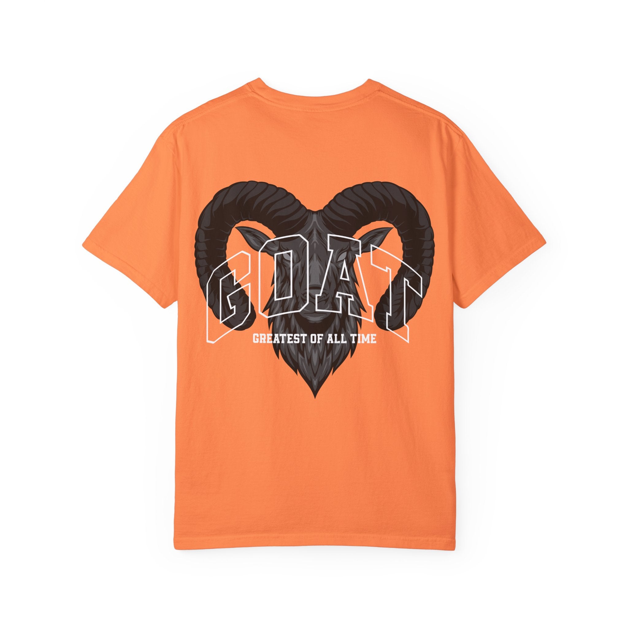 Unisex Garment-Dyed T-Shirt - GOAT Design, Greatest of All Time