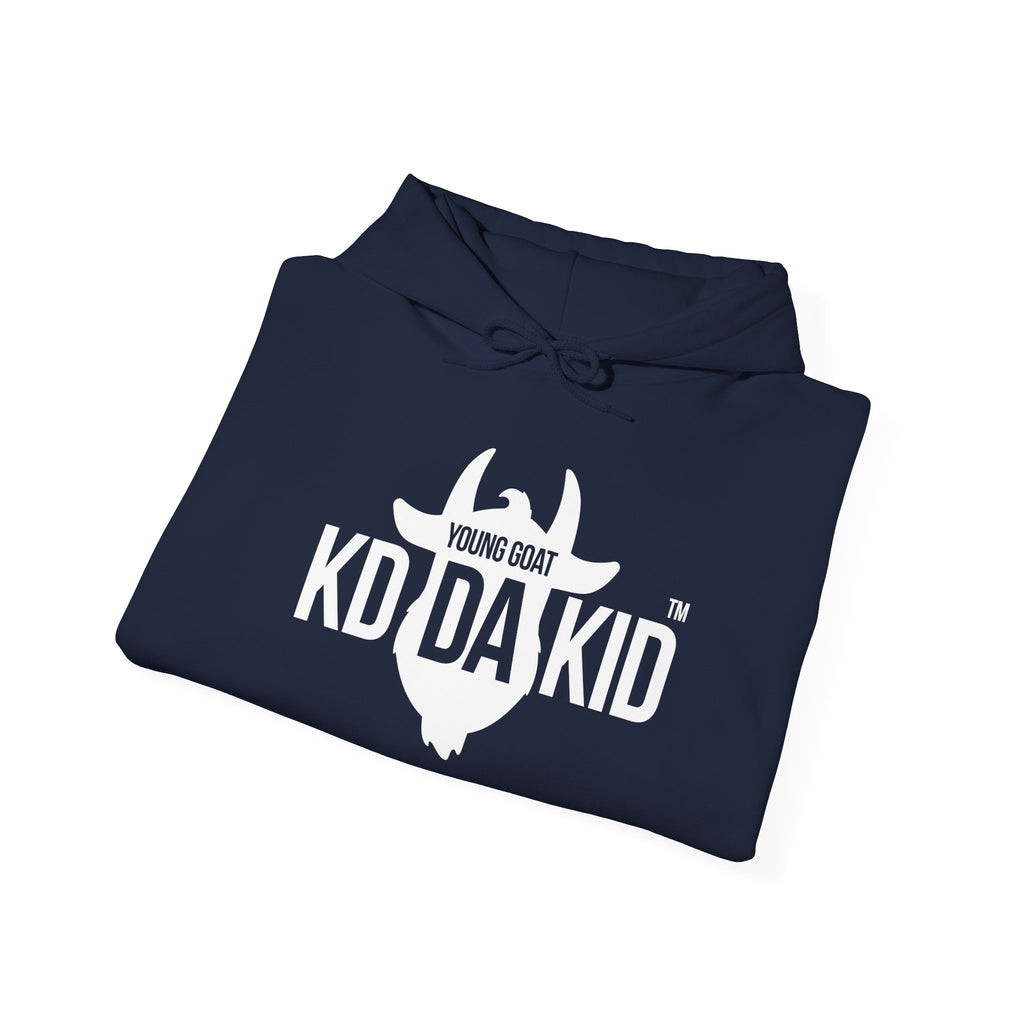 Young Goat KD Da Kid Hoodie, Unisex Heavy Blend Sweatshirt for Teens, Cool Streetwear, Casual Gift, Music Lover Apparel