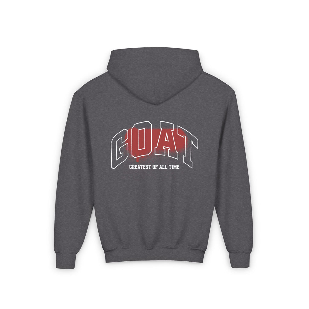 Goat Red Spray Paint Youth Hoodie