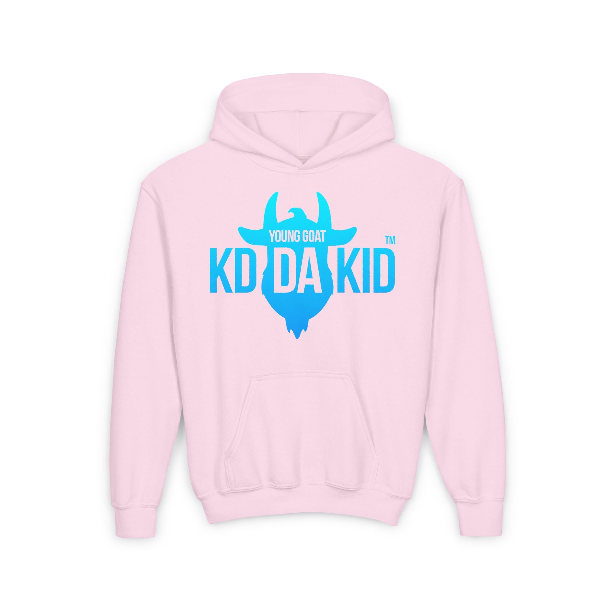 Young Goat Kid Hoodie - Youth Heavy Blend Sweatshirt for Trendy Kids
