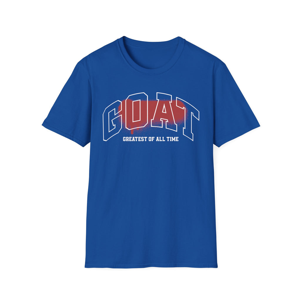 GOAT Graphic Unisex Softstyle T-Shirt - Greatest of All Time Tee