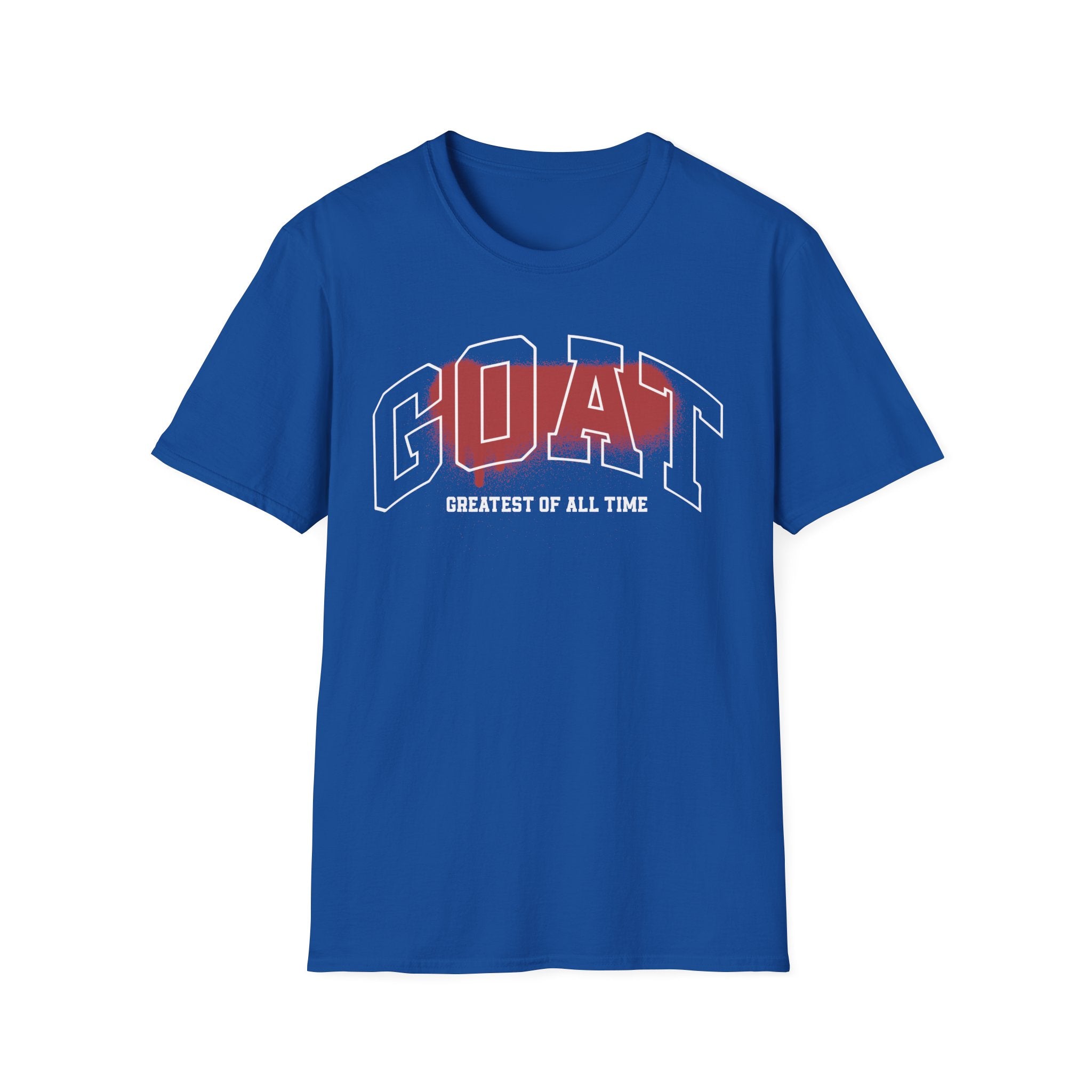 GOAT Graphic Unisex Softstyle T-Shirt - Greatest of All Time Tee