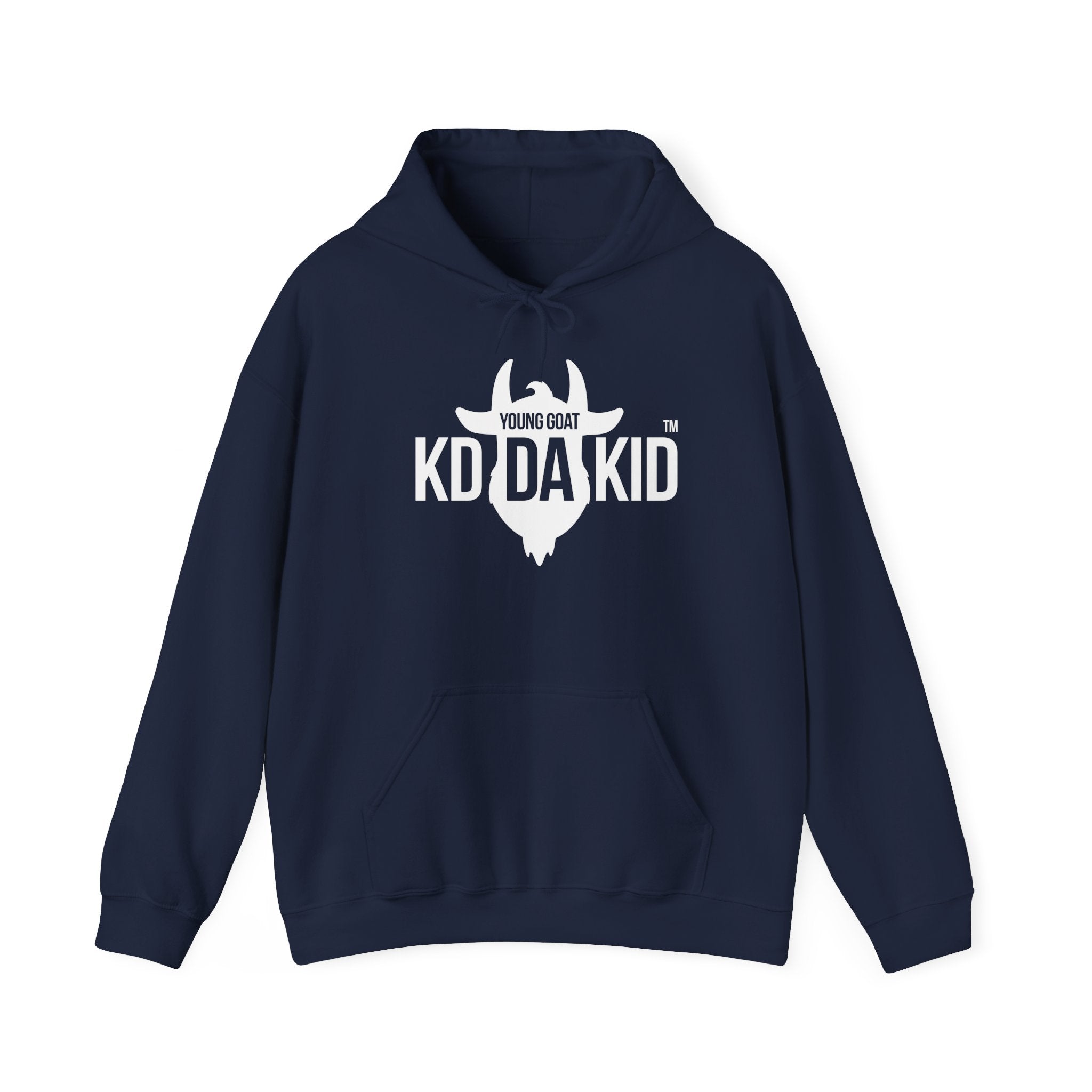 Young Goat KD Da Kid Hoodie, Unisex Heavy Blend Sweatshirt for Teens, Cool Streetwear, Casual Gift, Music Lover Apparel
