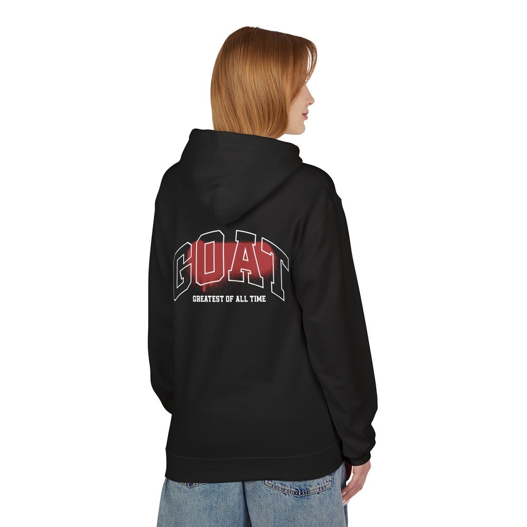 GOAT Hoodie - Red Spray Paint